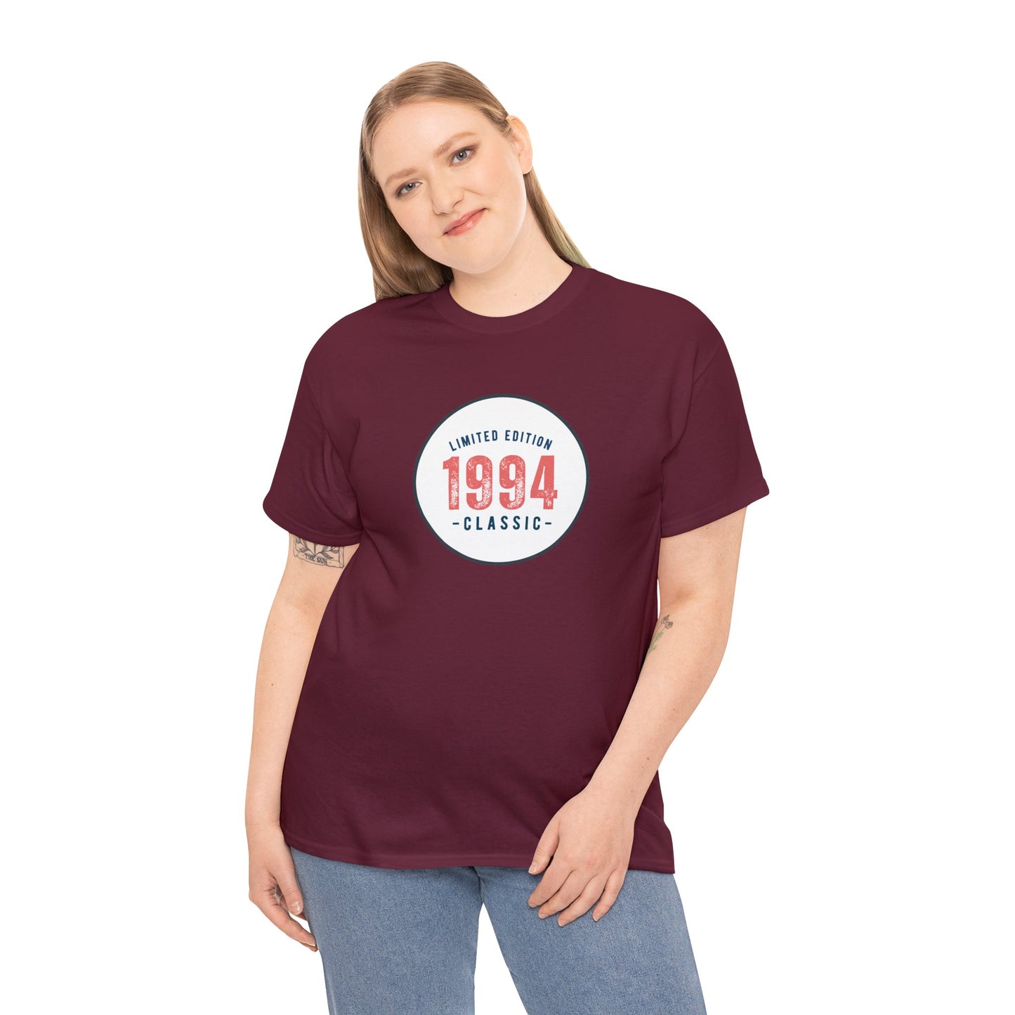 Limited Edition 1994 Classic tshirt, Birthday Gift, Gift for him, Gift for her. UNISEX. Add any year.