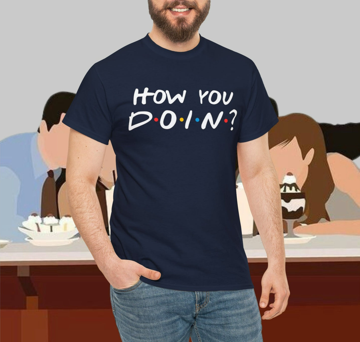 How you doin? T-shirt | 90s Tshirt | Friends T-shirt | Joey Tshirt