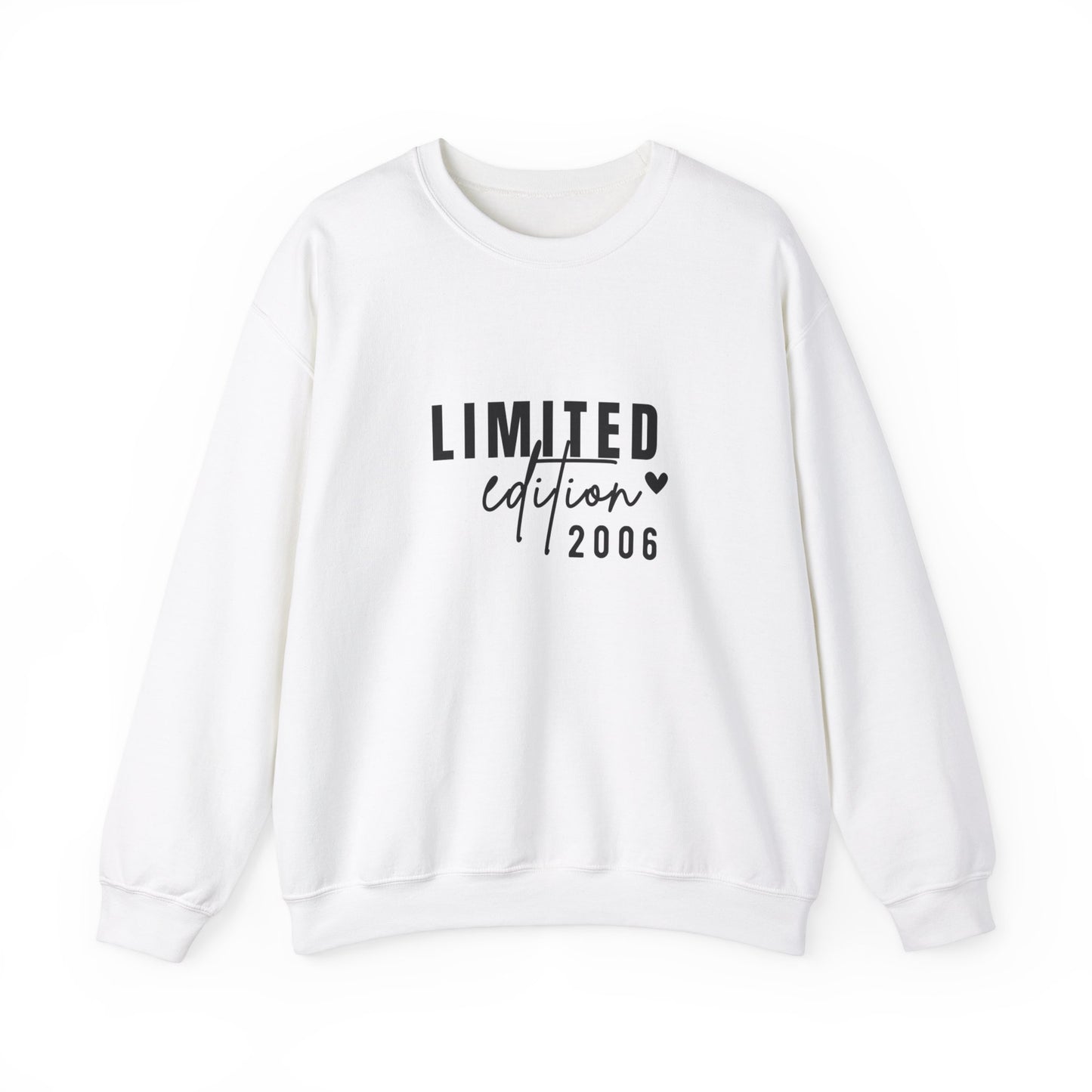 Limited Edition 2006 18th Birthday Sweatshirt, Personalised Sweatshirt | Add any Age |