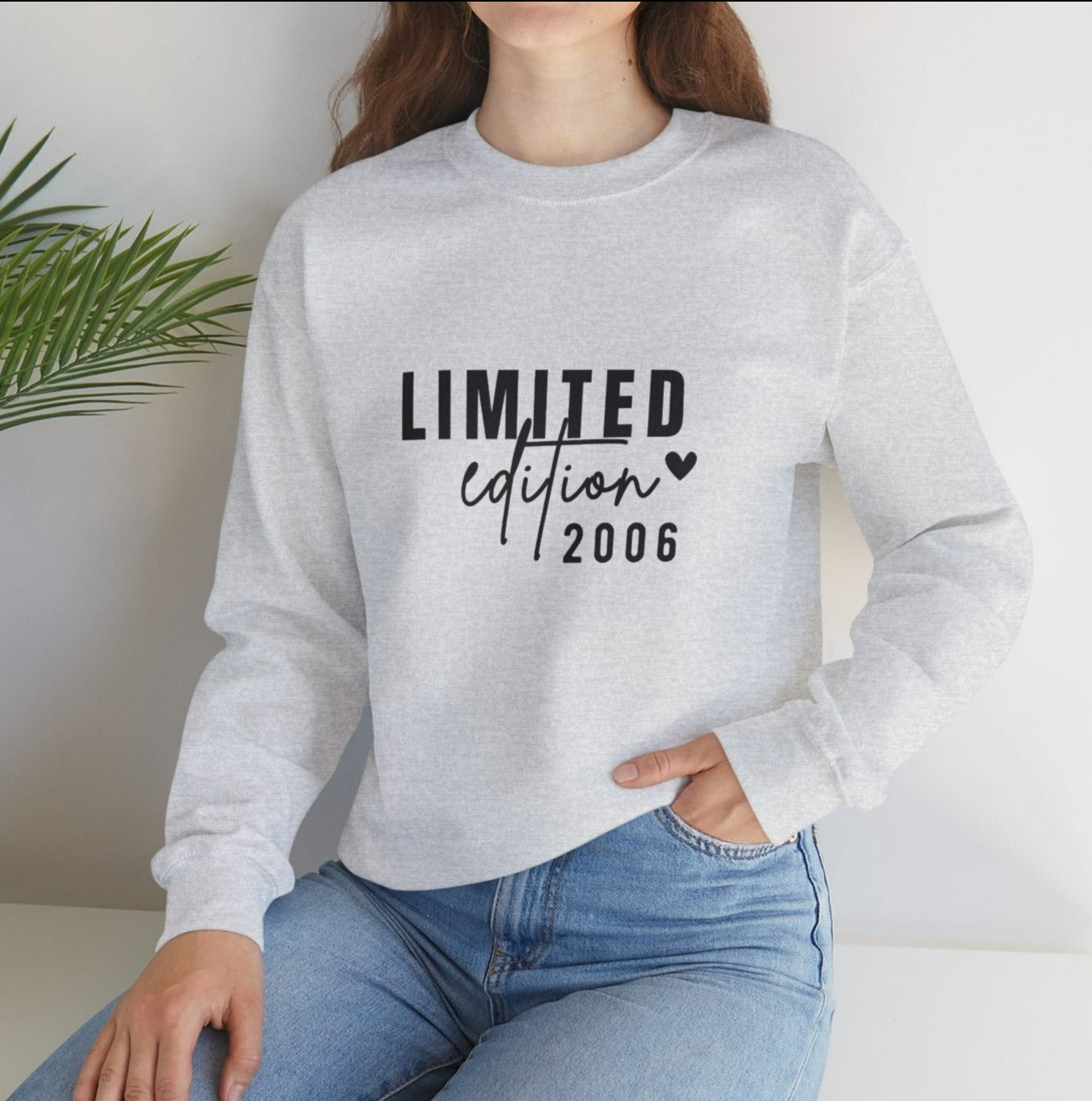 Limited Edition 2006 18th Birthday Sweatshirt, Personalised Sweatshirt | Add any Age |