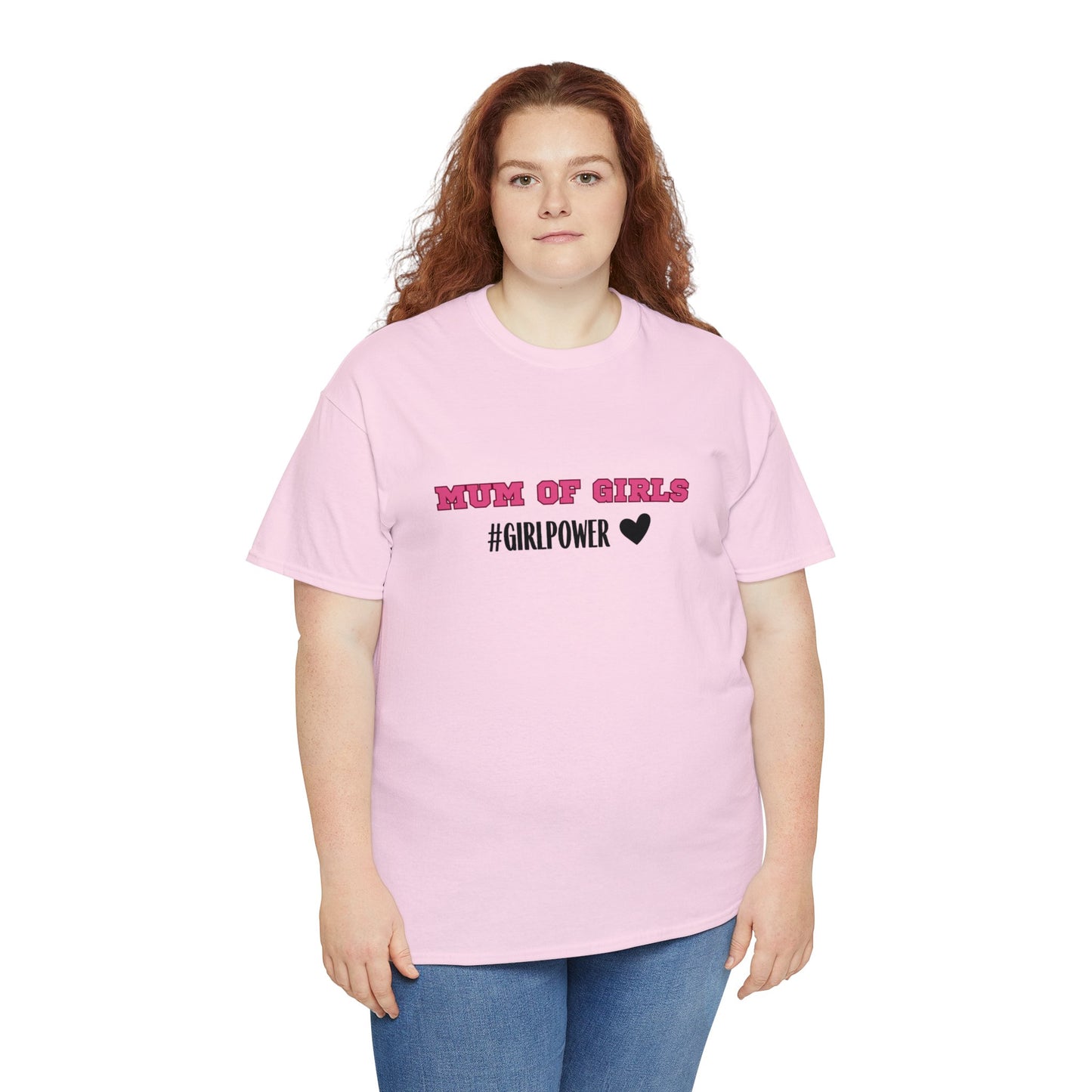 Mum of Girls #Girlpower   T-Shirt  ♡ Mum, Mom shirt - Gift for mum - Mothers day gift - girl power