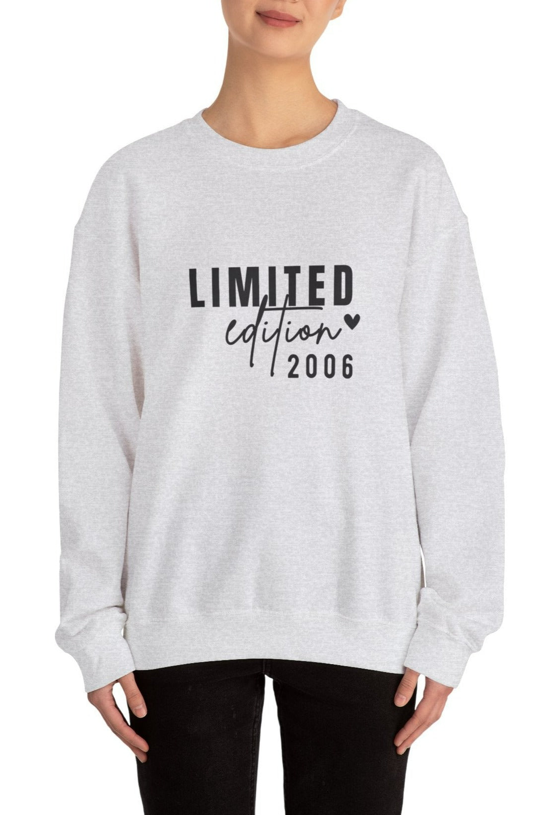 Limited Edition 2006 18th Birthday Sweatshirt, Personalised Sweatshirt | Add any Age |