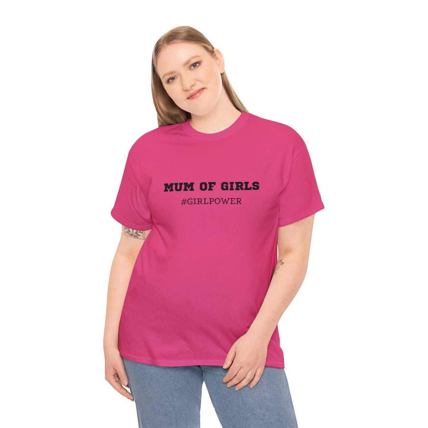 Mum of Girls #Girlpower ♡ - T-Shirt - Mum, Mom shirt - Gift for mum - Mothers day gift - girl power