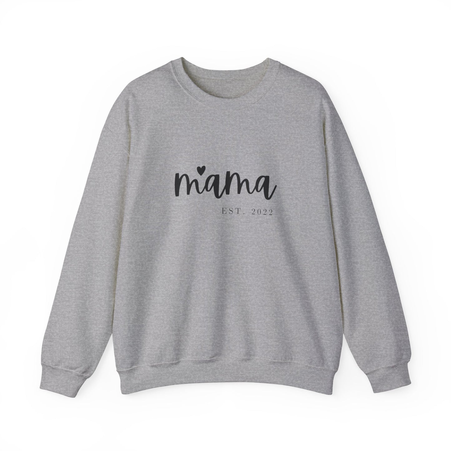 Mama Est. 2022 ♡ sweatshirt, best gift for mom, Mother's Day Gift, gifts for mom