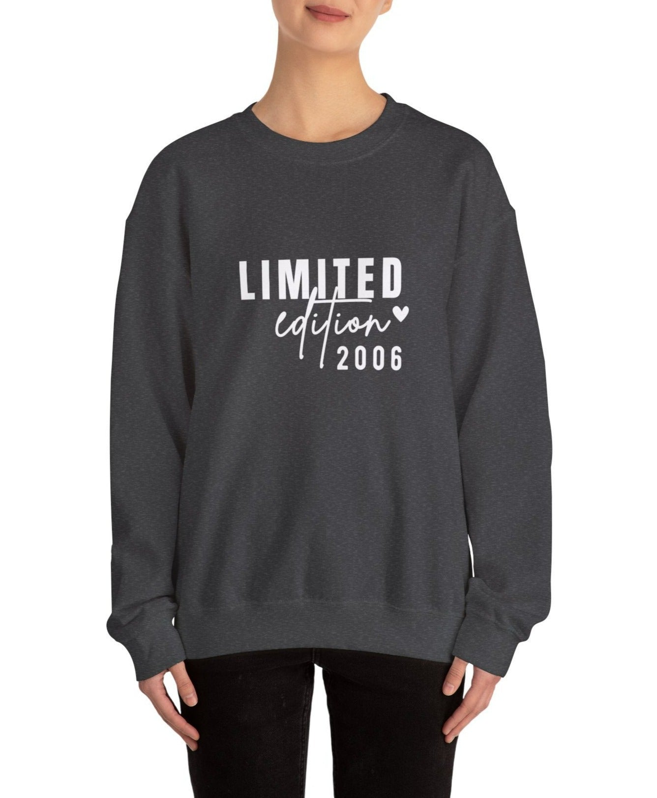 Limited Edition 2006 18th Birthday Sweatshirt, Personalised Sweatshirt | Add any Age |