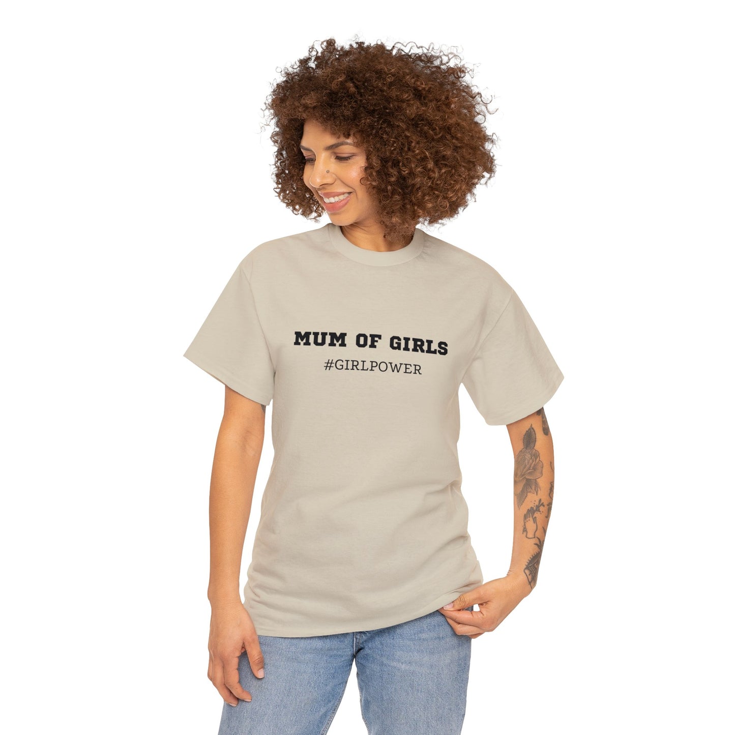 Mum of Girls #Girlpower ♡ - T-Shirt - Mum, Mom shirt - Gift for mum - Mothers day gift - girl power