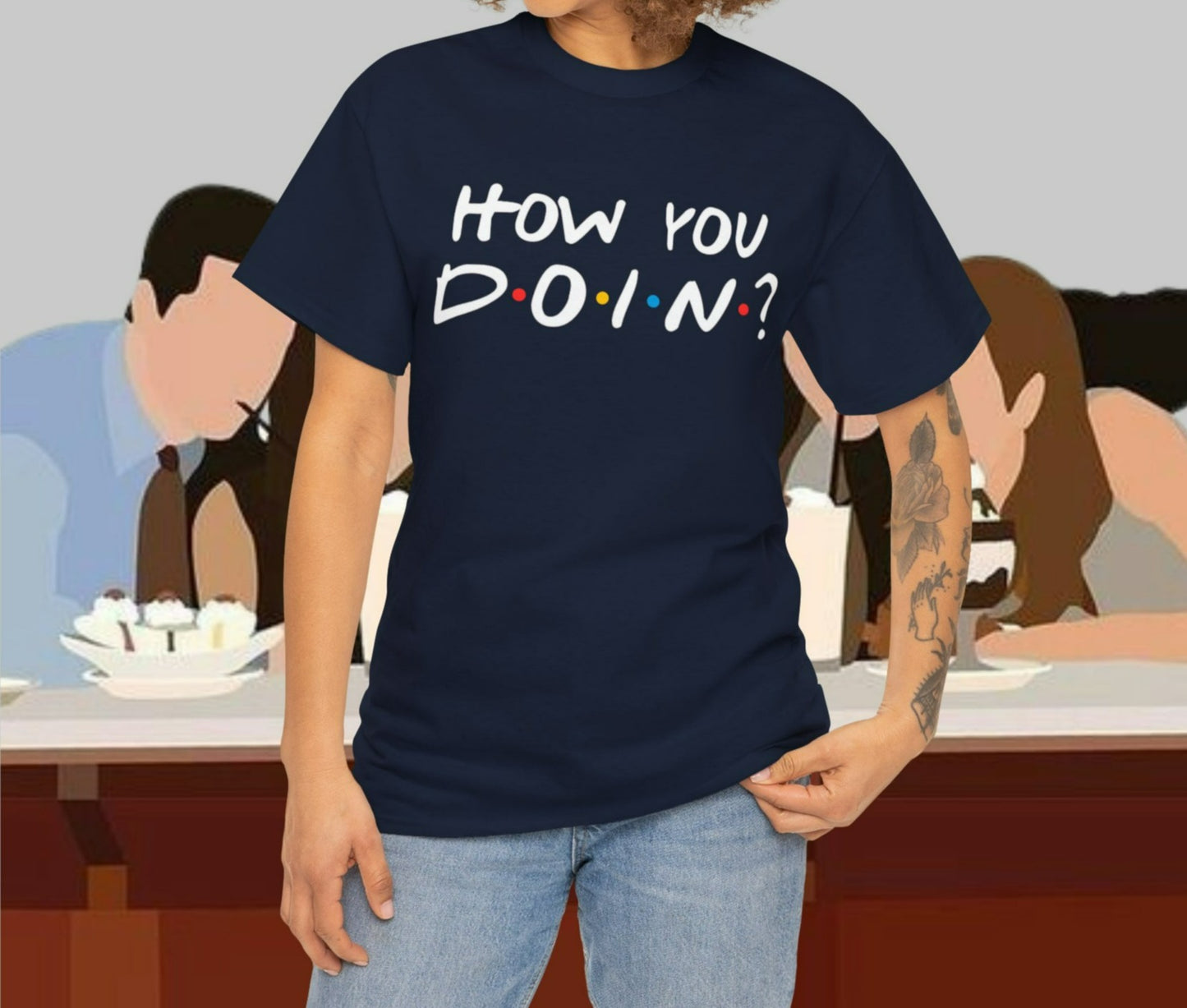 How you doin? T-shirt | 90s Tshirt | Friends T-shirt | Joey Tshirt