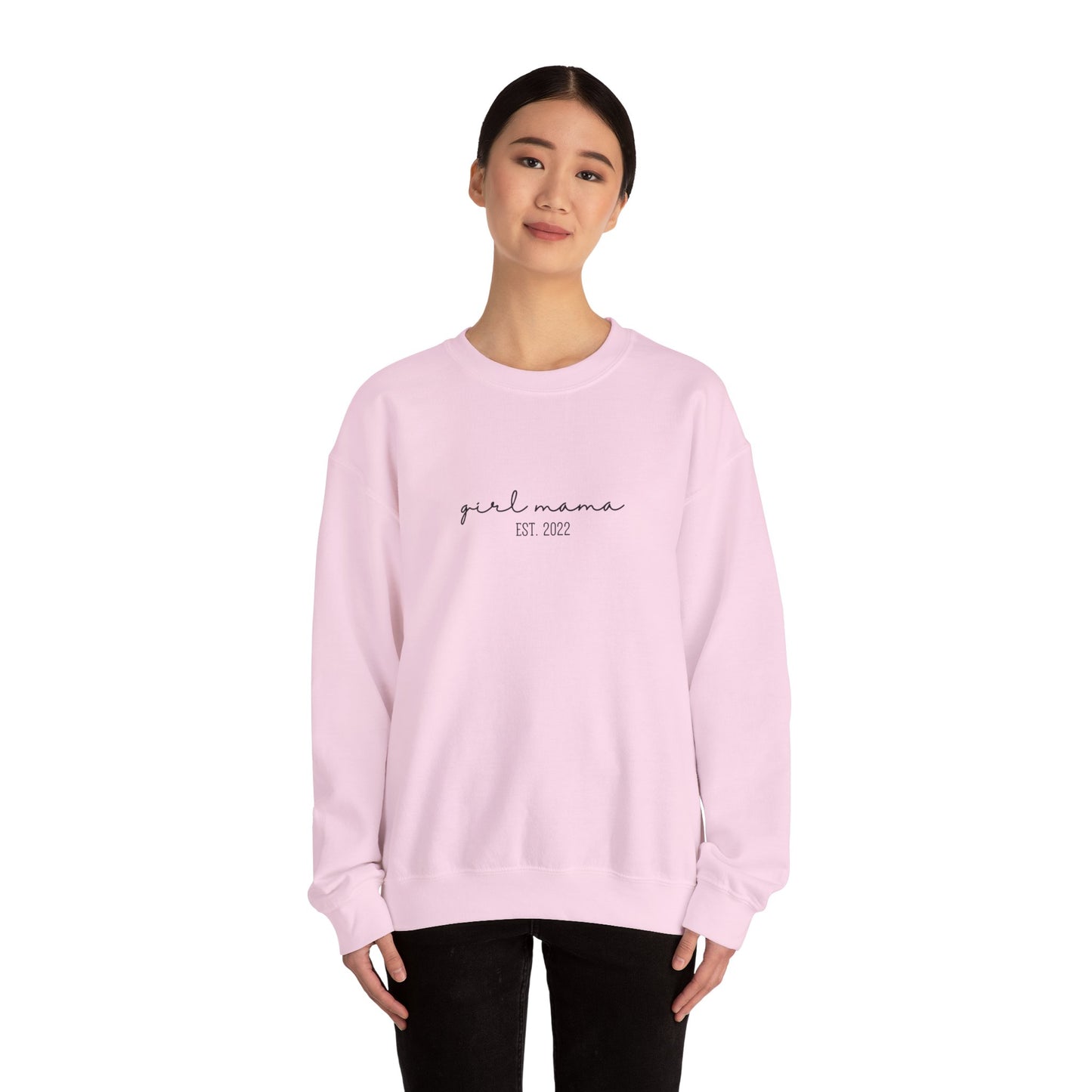 girl mama Est. 2022 Sweatshirt, Stylish Mom Sweatshirt, ,Mother's Day Gifts, gift for mom.