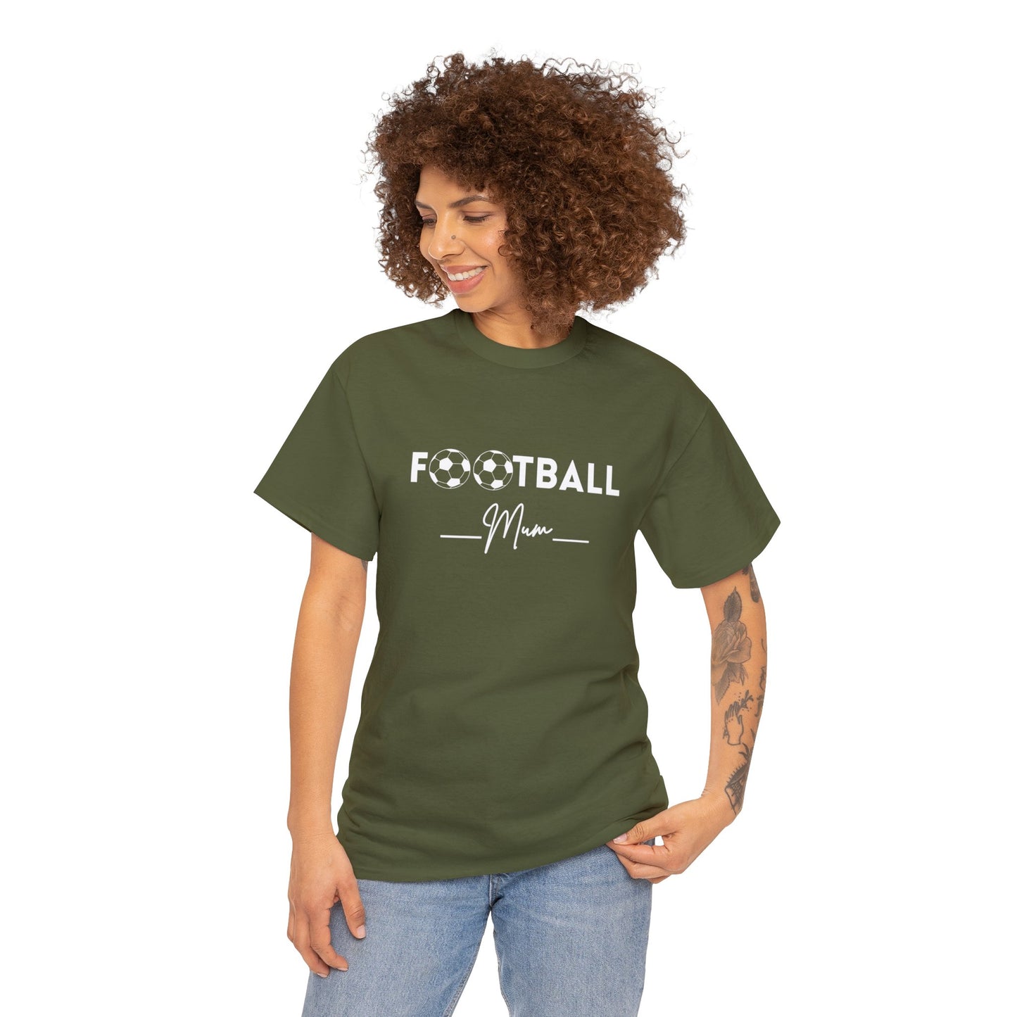 Football Mum T-Shirt, Football Shirt, Womens Football, Mother's Day Shirt, Football Gifts, Football Tshirt, Cute Mom shirt, Football Gift ♡