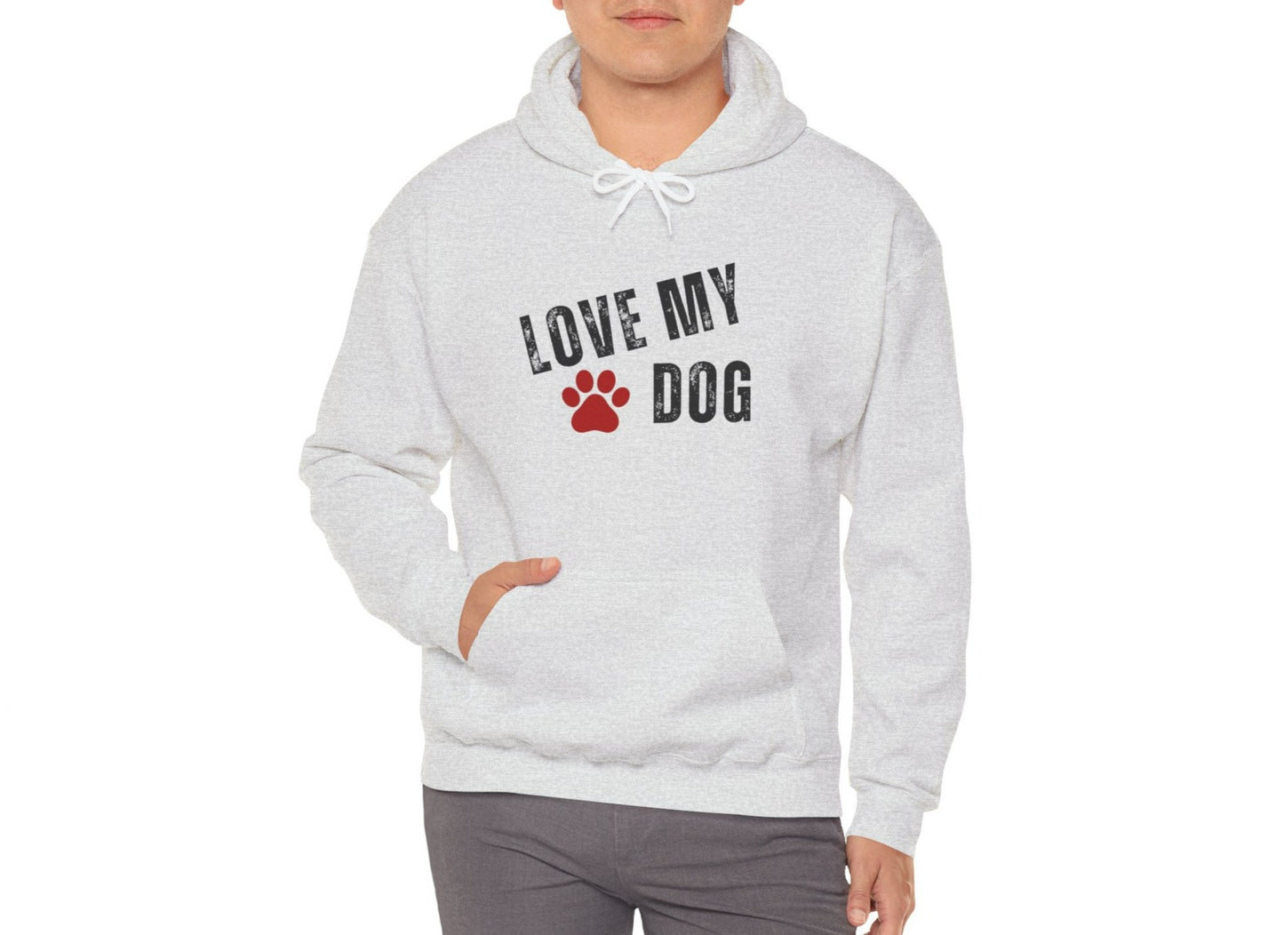 I Love my Dog Hoodie | Pet  lover Jumper |