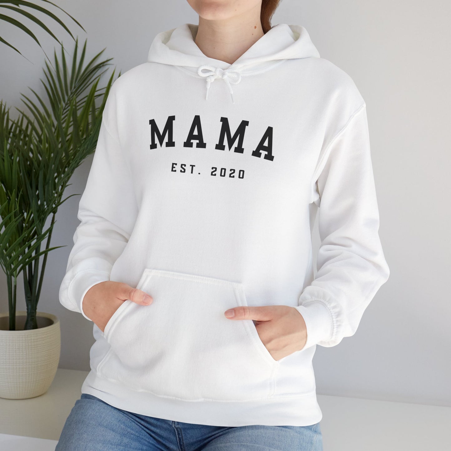 Perfect Hoodie Sweatshirt  MAMA Est. 2020. The best gift for  mum, Mother's Day Gifts, gift for mummy ♡ Personalized gift