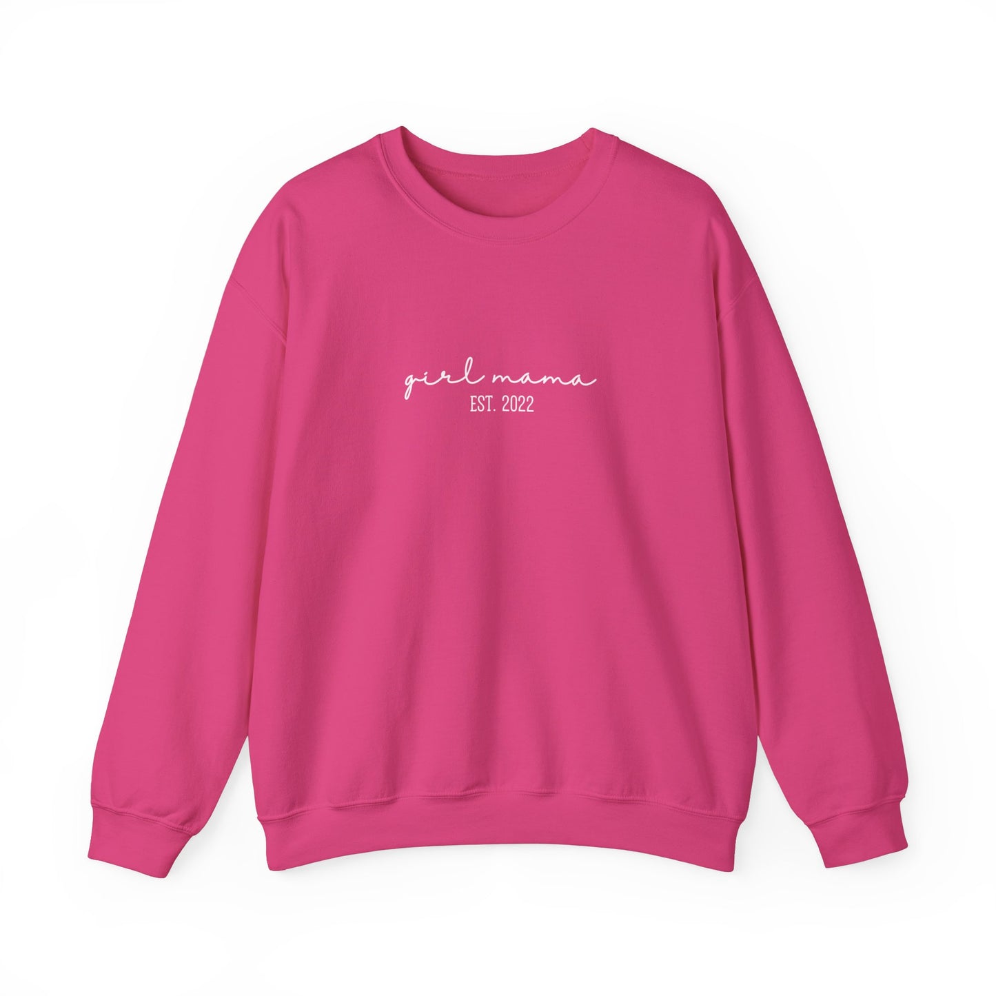 girl mama Est. 2022 Sweatshirt, Stylish Mom Sweatshirt, ,Mother's Day Gifts, gift for mom.