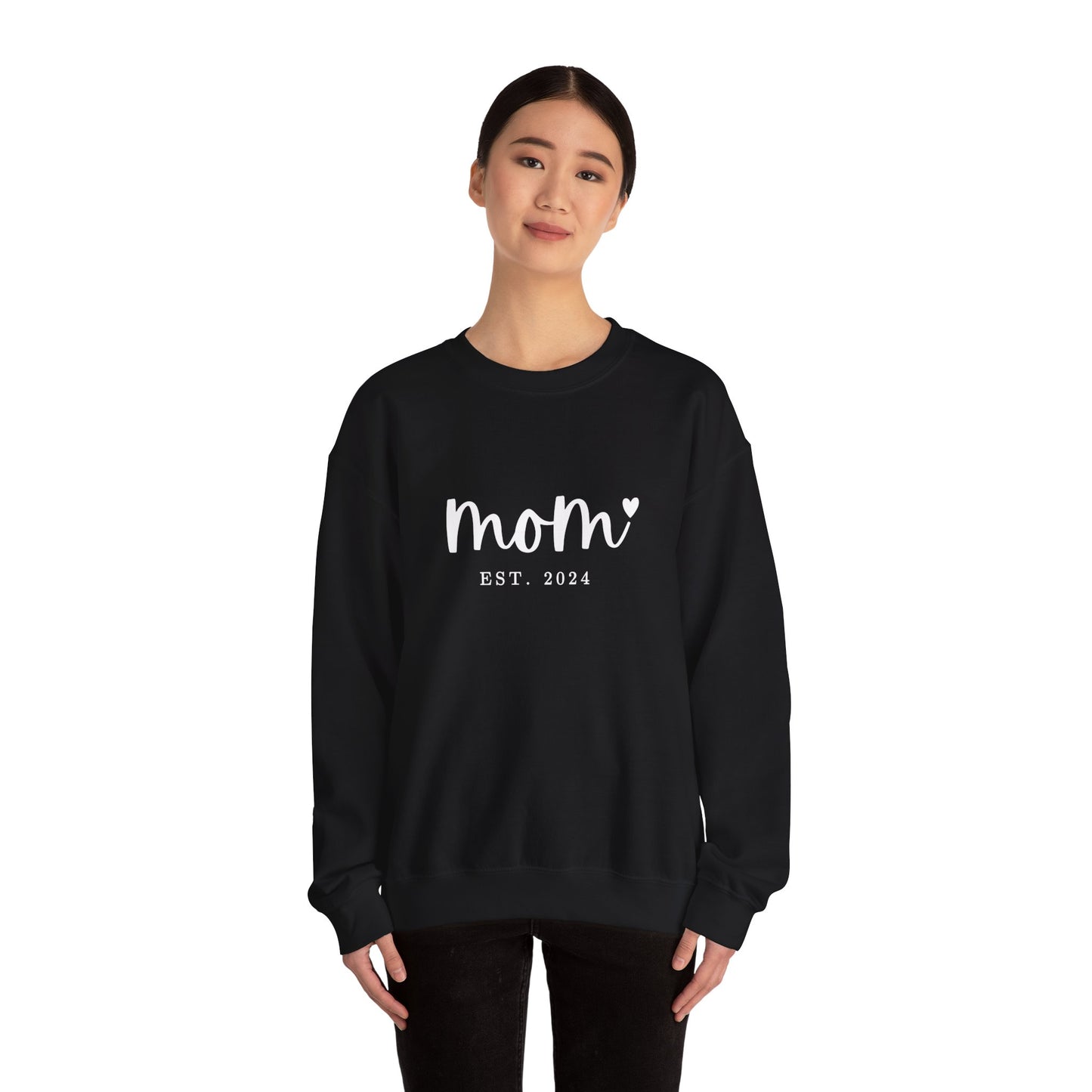 Sweatshirt Mom Est. 2024. The best gift for the expecting or new mom,  Mother's Day Gifts, gift for mummy