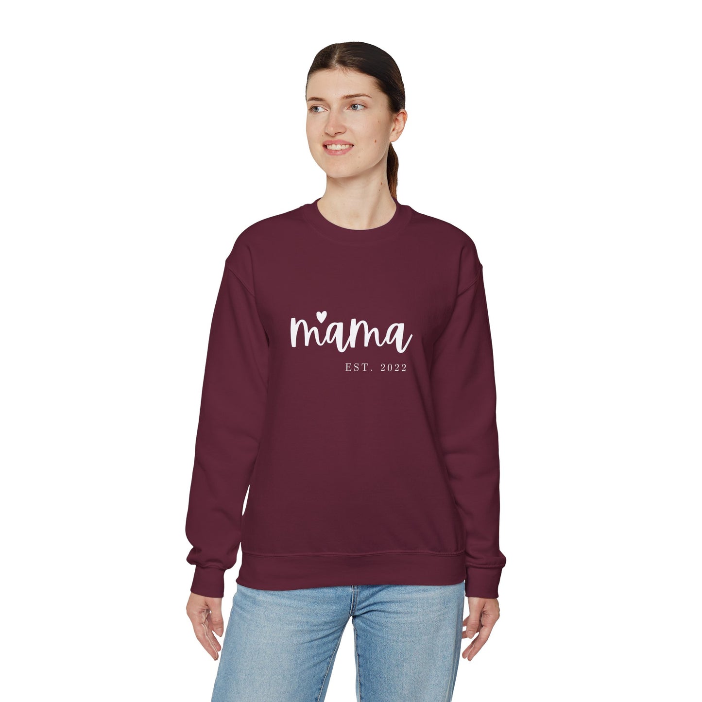 Mama Est. 2022 ♡ sweatshirt, best gift for mom, Mother's Day Gift, gifts for mom