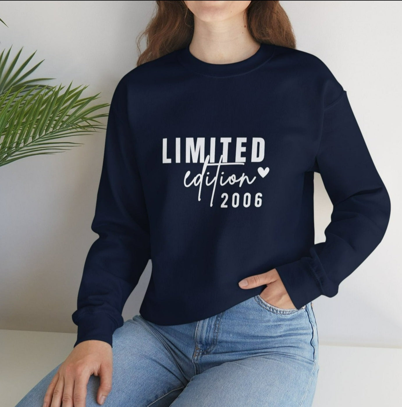 Limited Edition 2006 18th Birthday Sweatshirt, Personalised Sweatshirt | Add any Age |