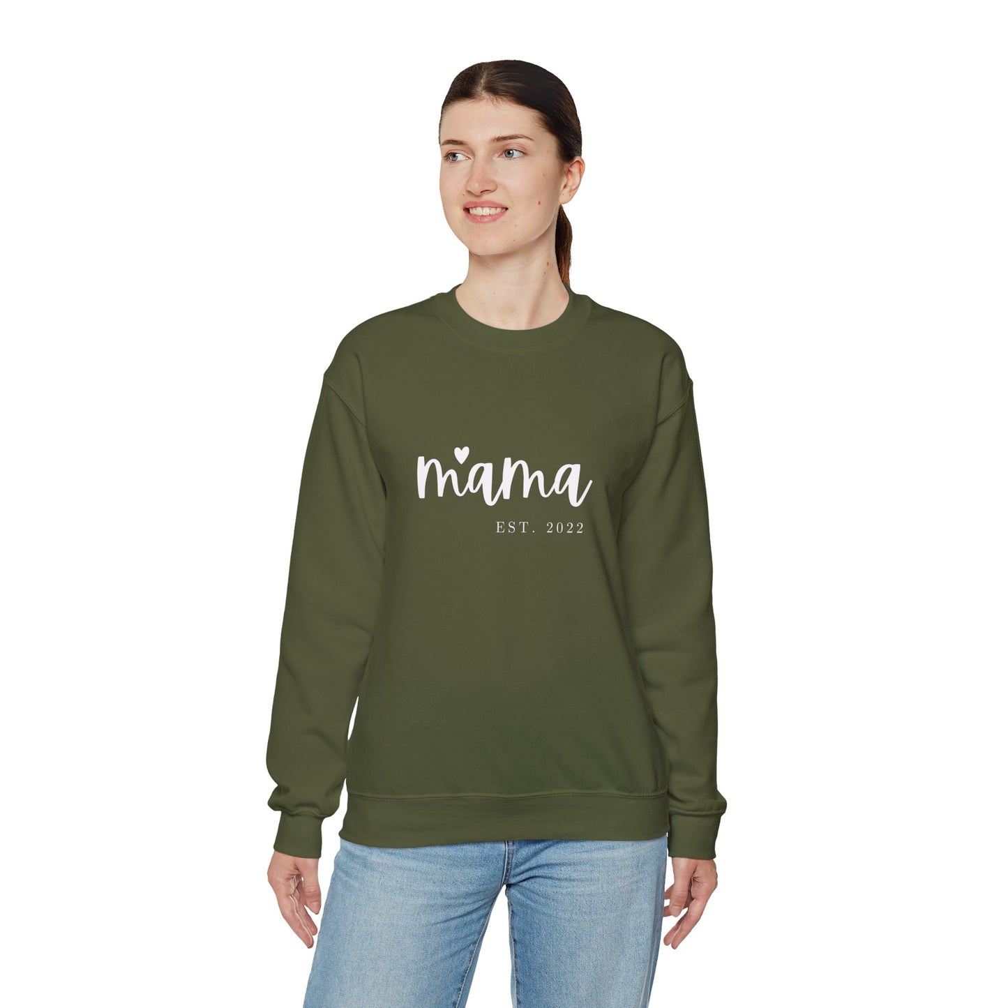 Mama Est. 2022 ♡ sweatshirt, best gift for mom, Mother's Day Gift, gifts for mom