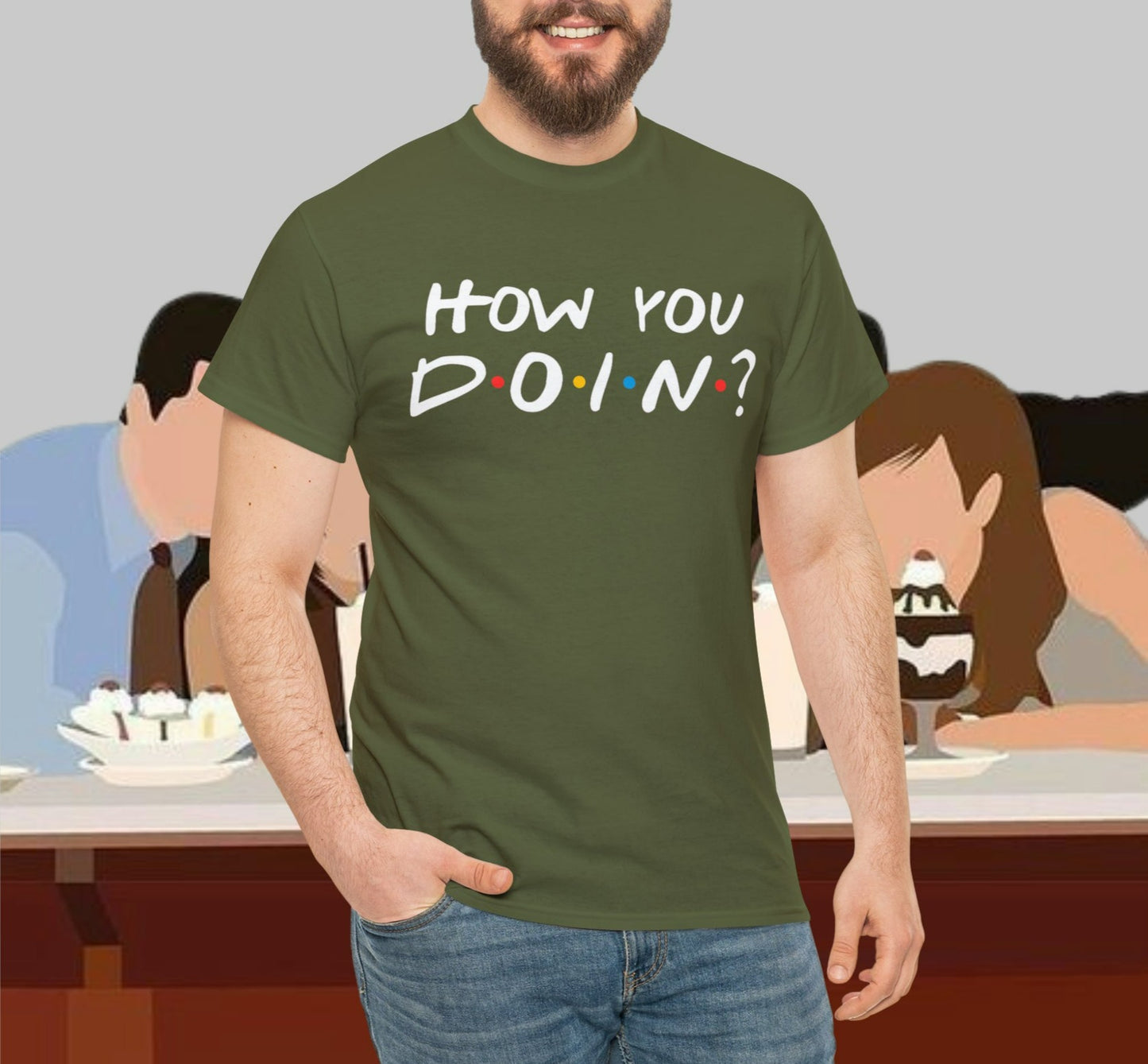 How you doin? T-shirt | 90s Tshirt | Friends T-shirt | Joey Tshirt