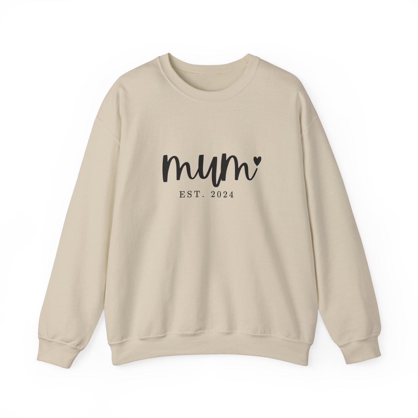 Sweatshirt Mum Est. 2024. The best gift for the expecting or new mum, Mother's Day Gifts, gift for mummy ♡