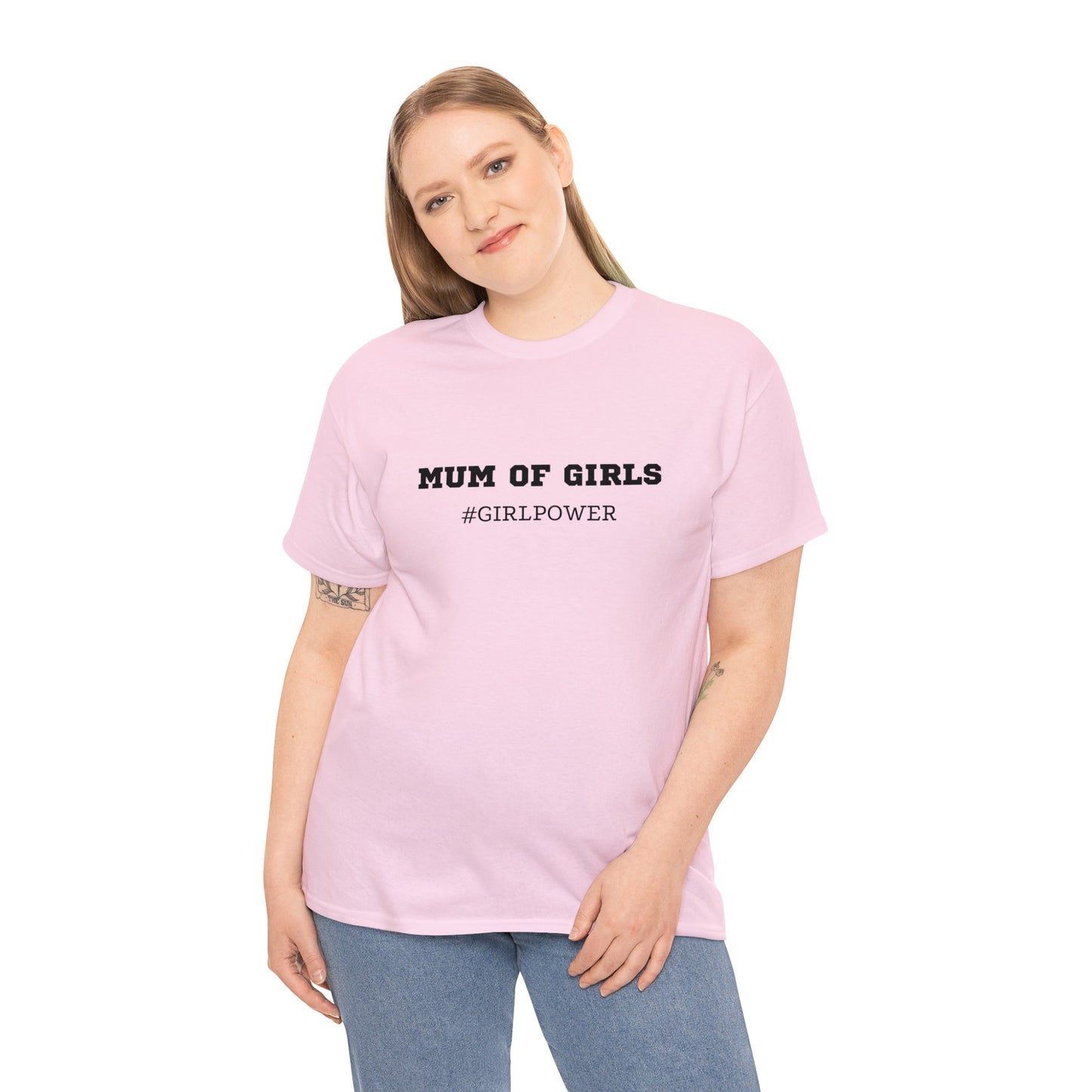 Mum of Girls #Girlpower ♡ - T-Shirt - Mum, Mom shirt - Gift for mum - Mothers day gift - girl power