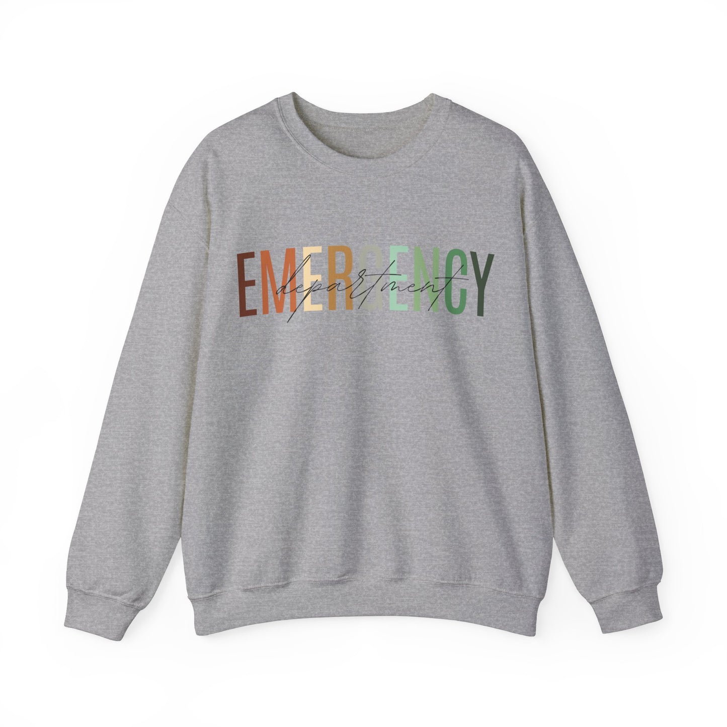 Emergency Department Sweatshirt, Hospital Sweatshirt, ER Nurse Sweatshirt, ER Doctor Sweatshirt ER Gift