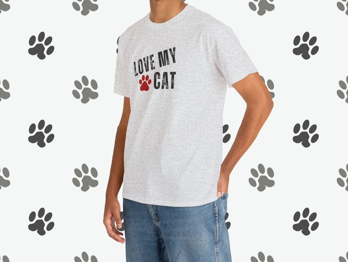 Love My Cat T-shirt 🐾| Pet lover Shirt | Crazy Cat Lady T-shirt