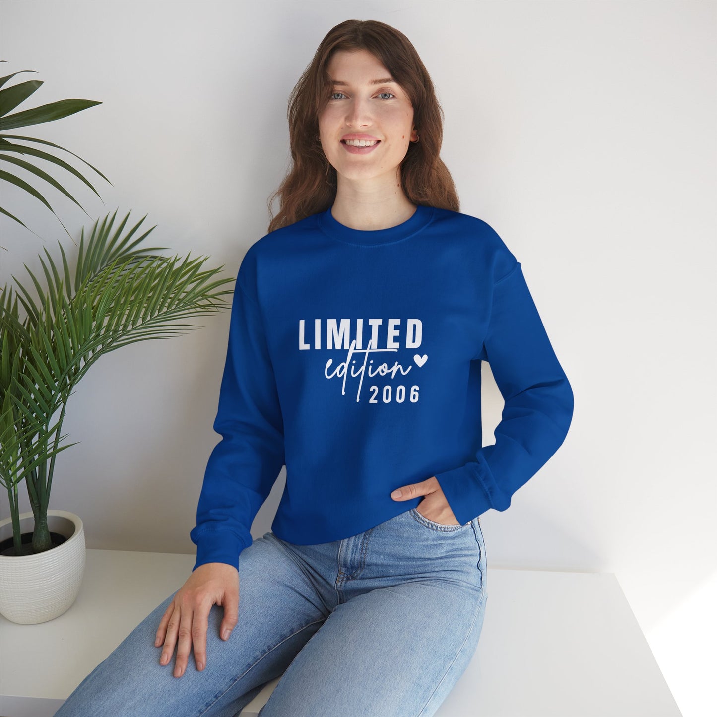 Limited Edition 2006 18th Birthday Sweatshirt, Personalised Sweatshirt | Add any Age |