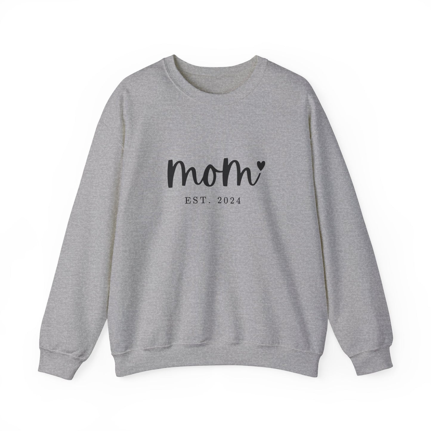 Sweatshirt Mom Est. 2024. The best gift for the expecting or new mom,  Mother's Day Gifts, gift for mummy