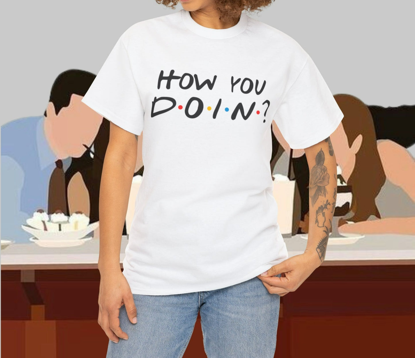 How you doin? T-shirt | 90s Tshirt | Friends T-shirt | Joey Tshirt