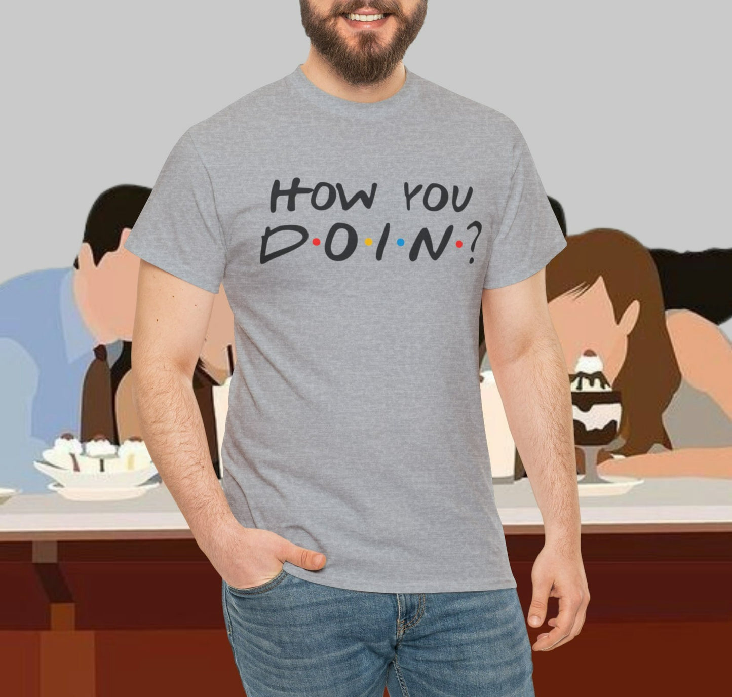 How you doin? T-shirt | 90s Tshirt | Friends T-shirt | Joey Tshirt