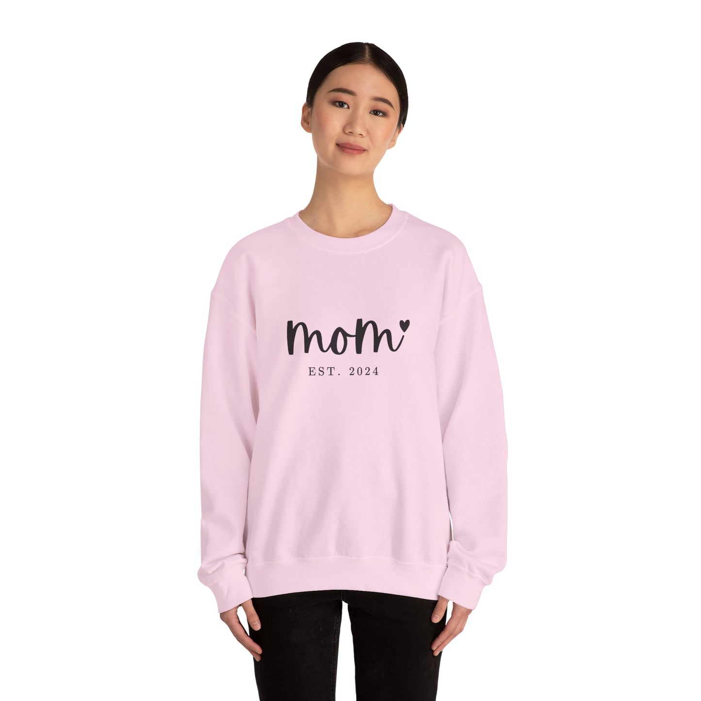 Sweatshirt Mom Est. 2024. The best gift for the expecting or new mom,  Mother's Day Gifts, gift for mummy