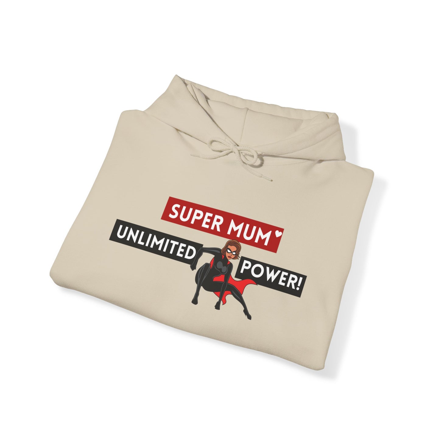 Super Mum: Unlimited Power! Hoodie , the best hoodie for Super Mum, Mother's Day Gifts ♡