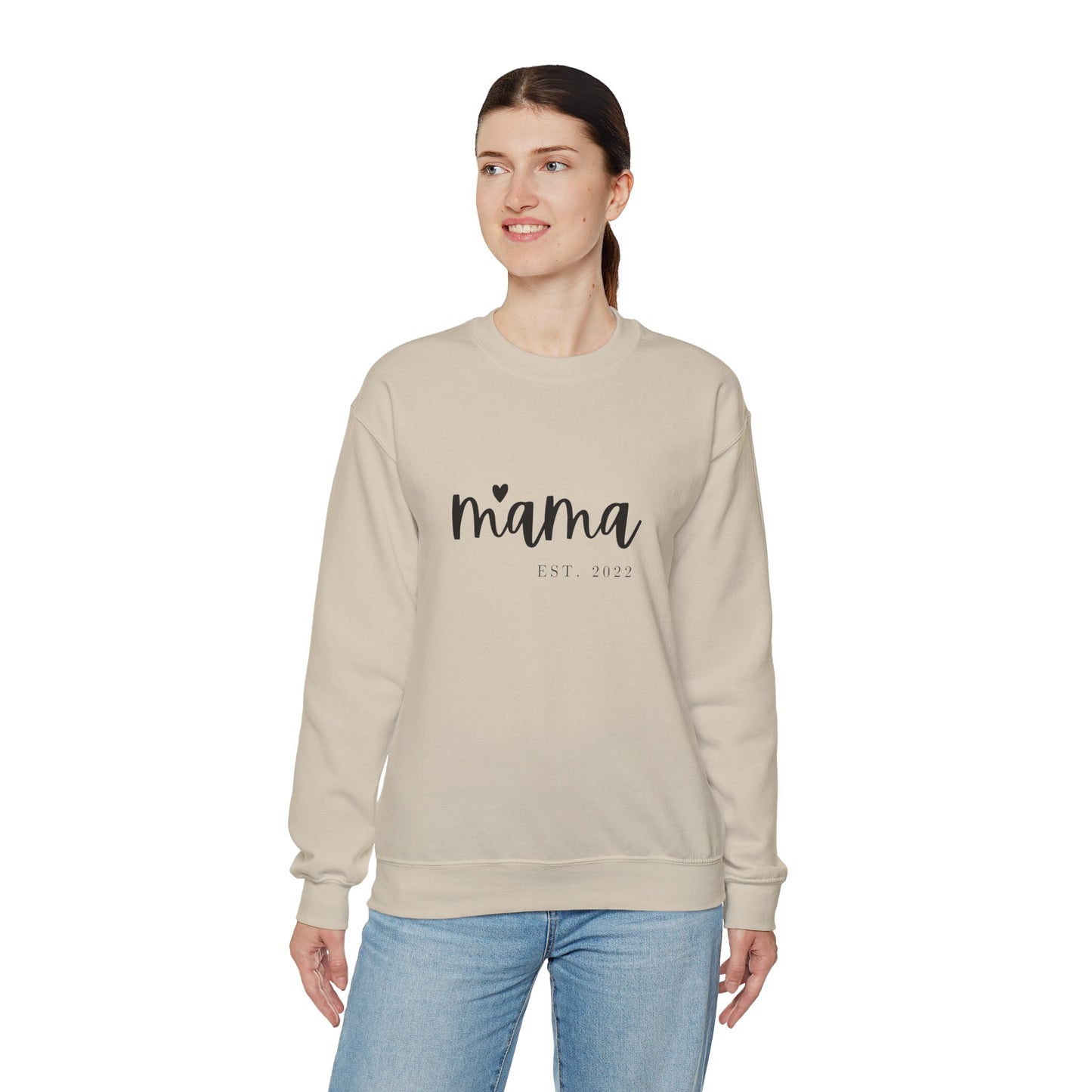 Mama Est. 2022 ♡ sweatshirt, best gift for mom, Mother's Day Gift, gifts for mom