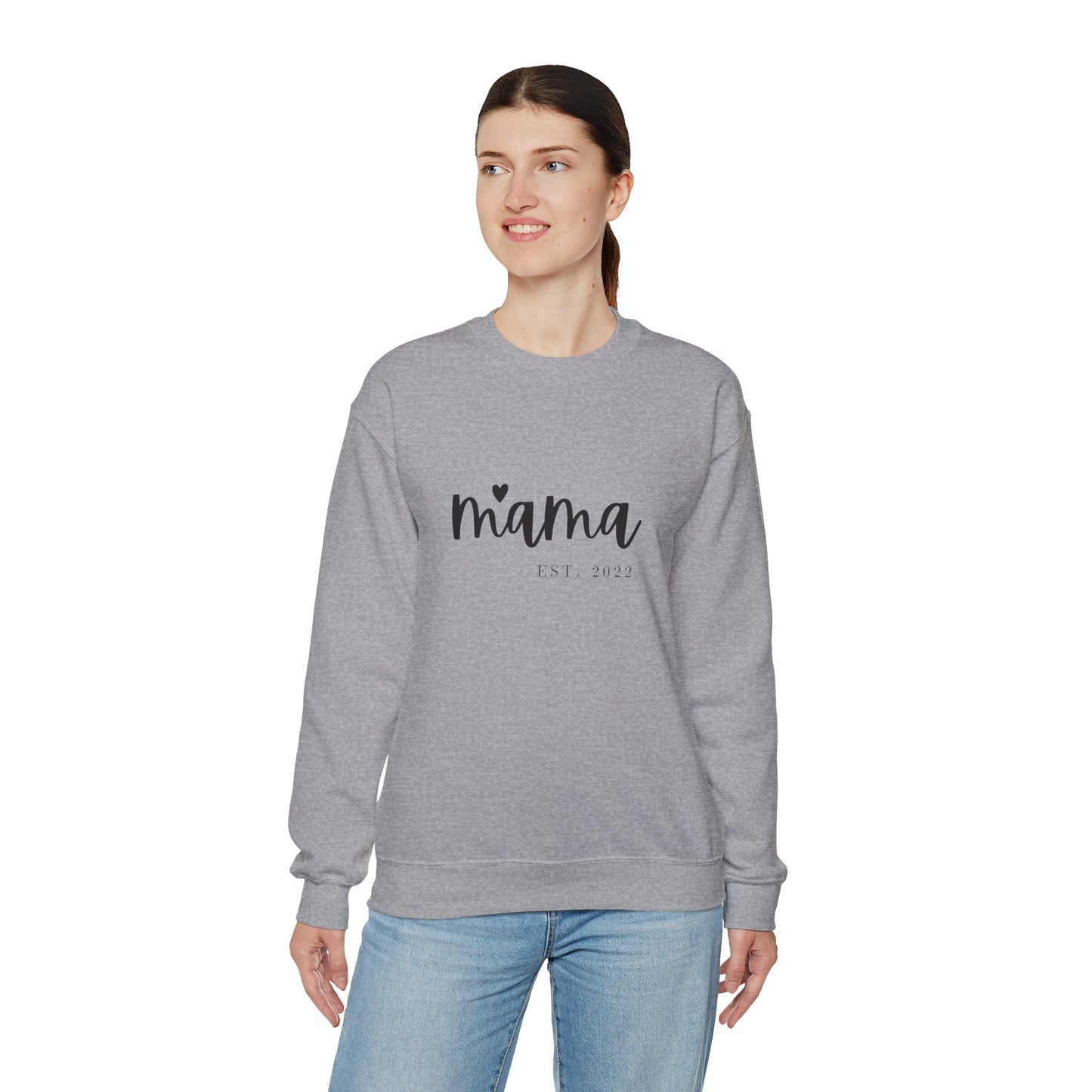 Mama Est. 2022 ♡ sweatshirt, best gift for mom, Mother's Day Gift, gifts for mom