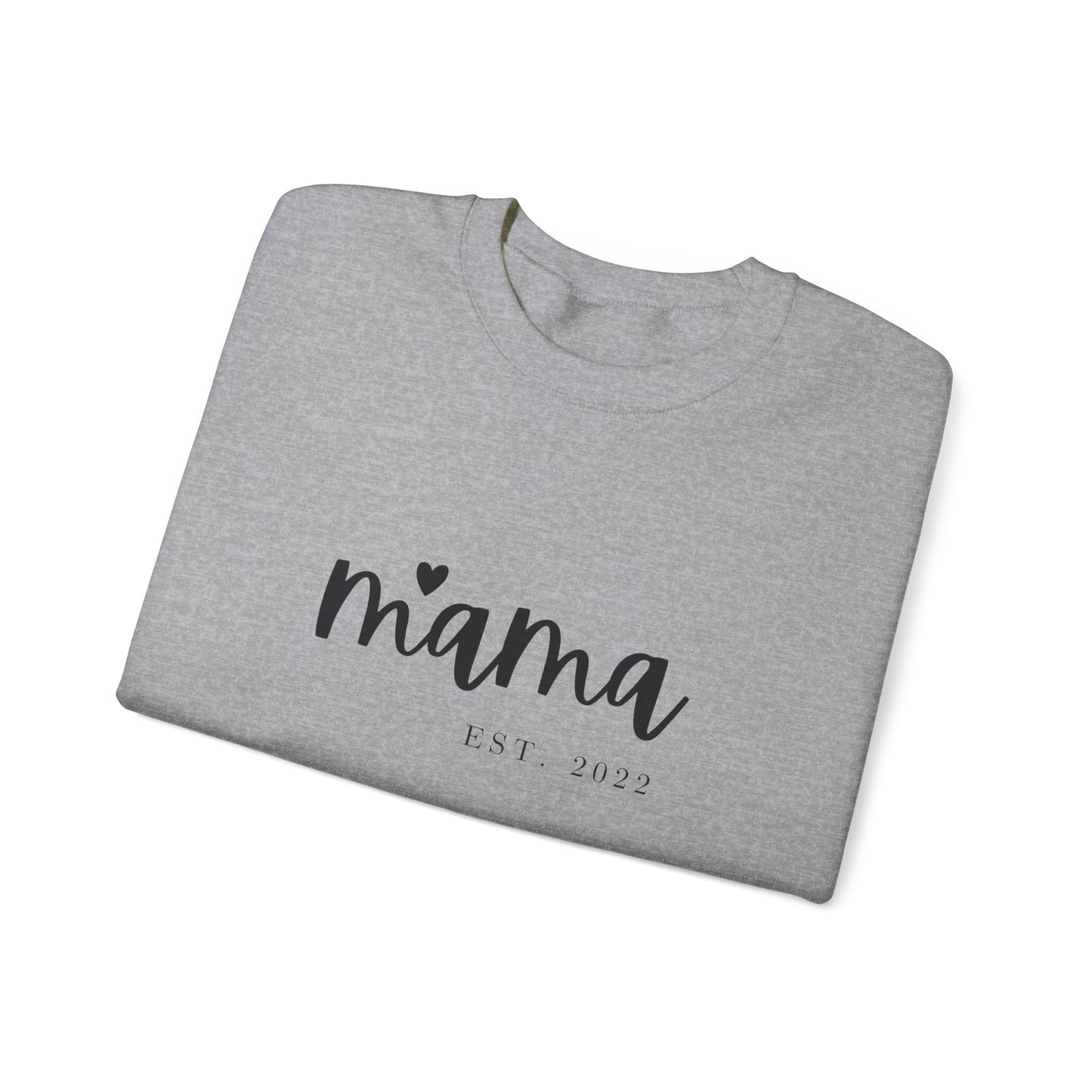 Mama Est. 2022 ♡ sweatshirt, best gift for mom, Mother's Day Gift, gifts for mom