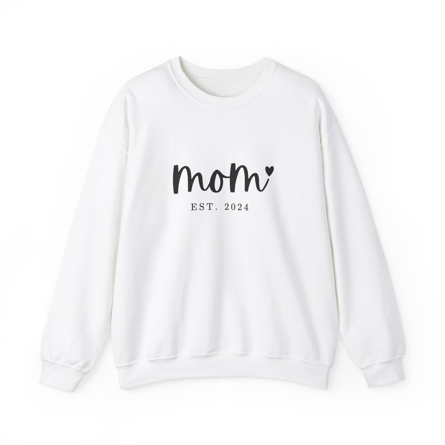 Sweatshirt Mom Est. 2024. The best gift for the expecting or new mom,  Mother's Day Gifts, gift for mummy