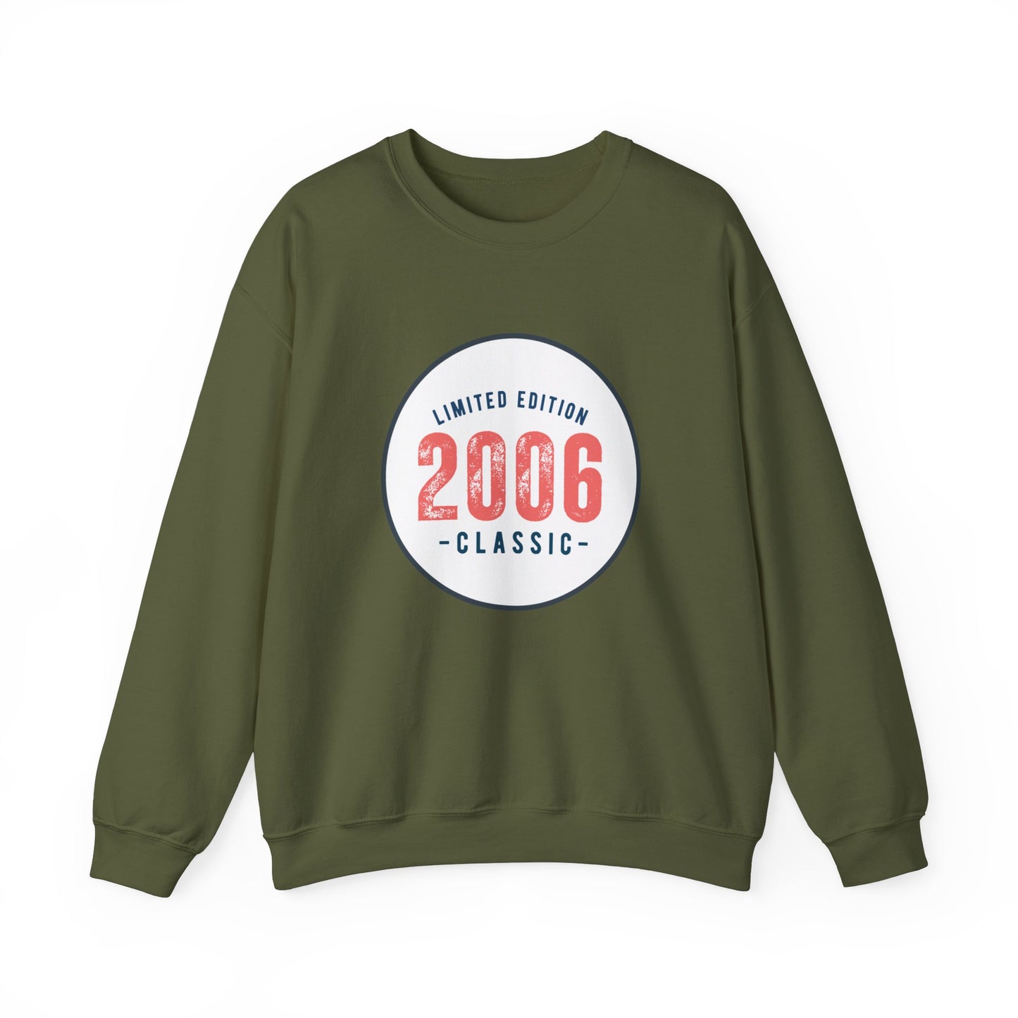 Limited Edition 2006 Classic Sweatshirt, Birthday Gift, Gift for him, Gift for her. UNISEX. Add any year.