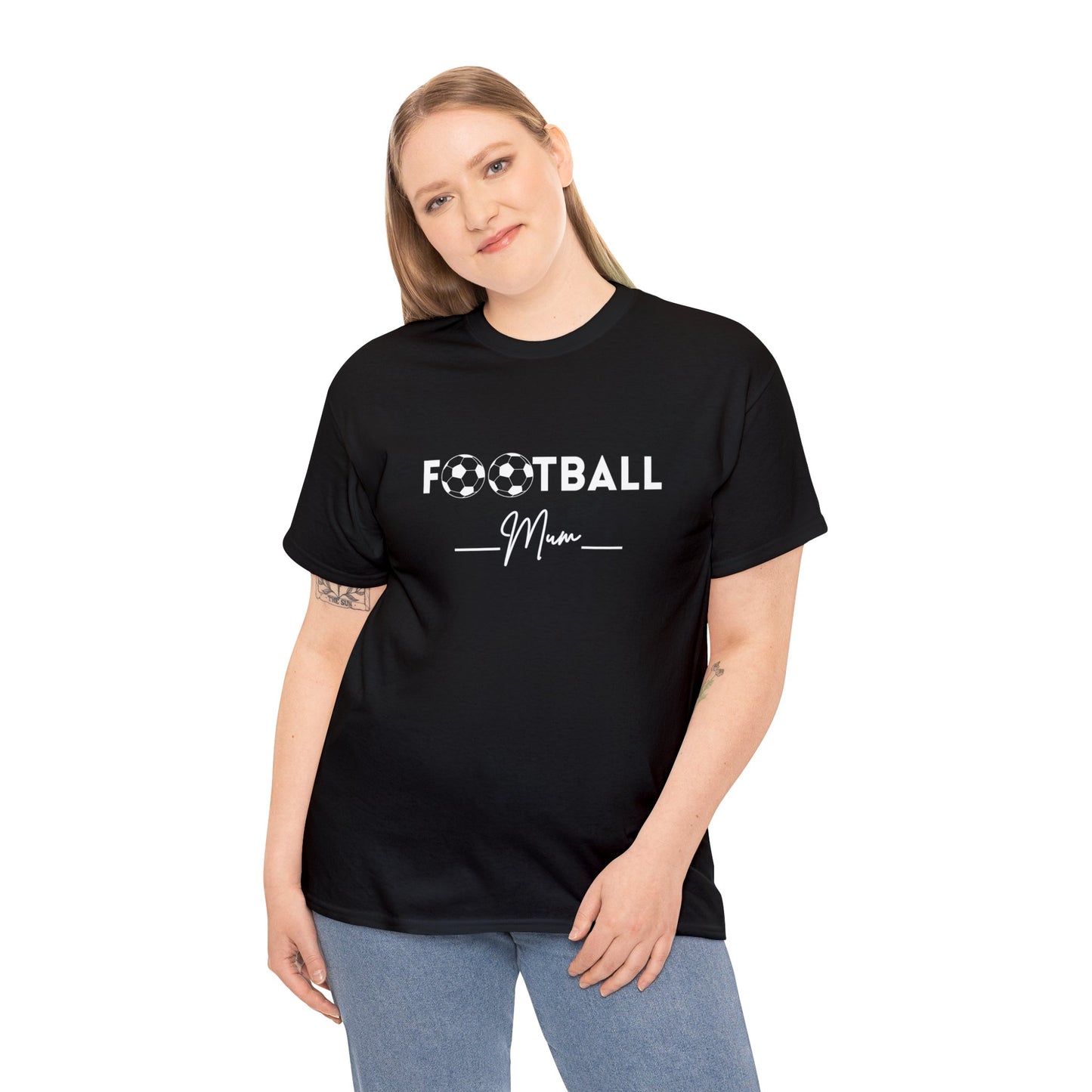 Football Mum T-Shirt, Football Shirt, Womens Football, Mother's Day Shirt, Football Gifts, Football Tshirt, Cute Mom shirt, Football Gift ♡