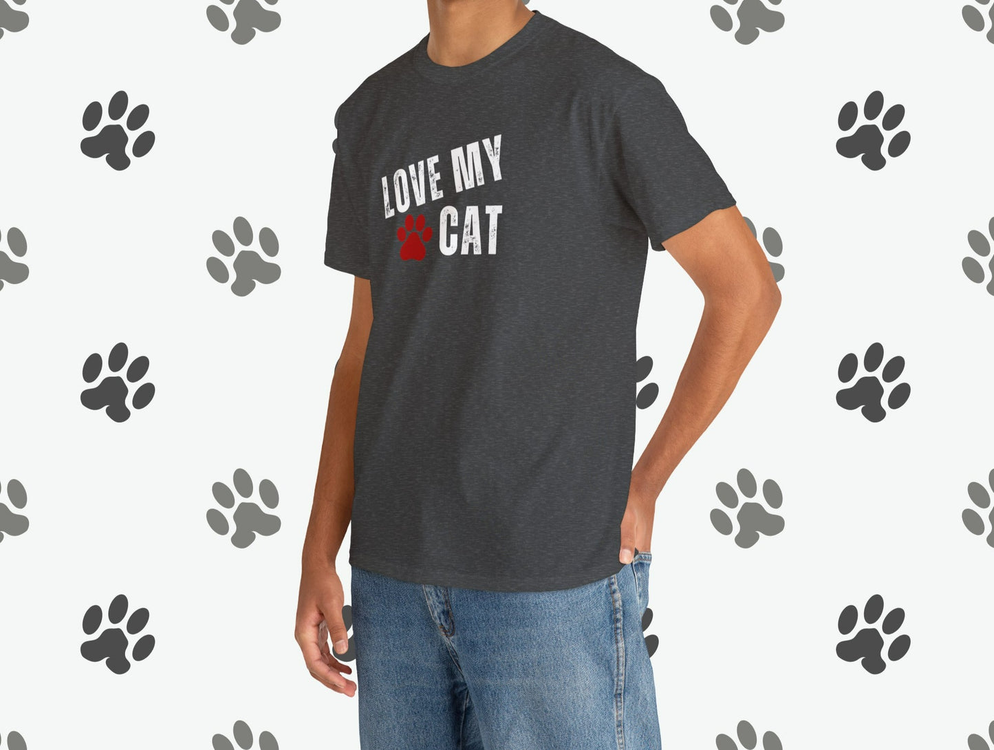 Love My Cat T-shirt 🐾| Pet lover Shirt | Crazy Cat Lady T-shirt