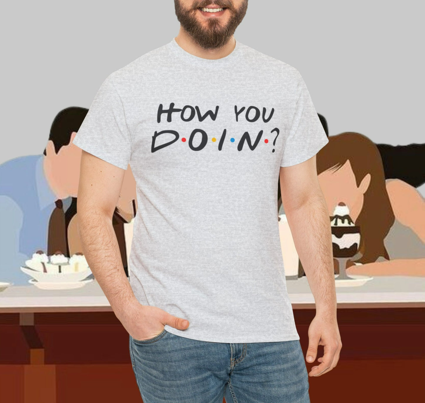 How you doin? T-shirt | 90s Tshirt | Friends T-shirt | Joey Tshirt