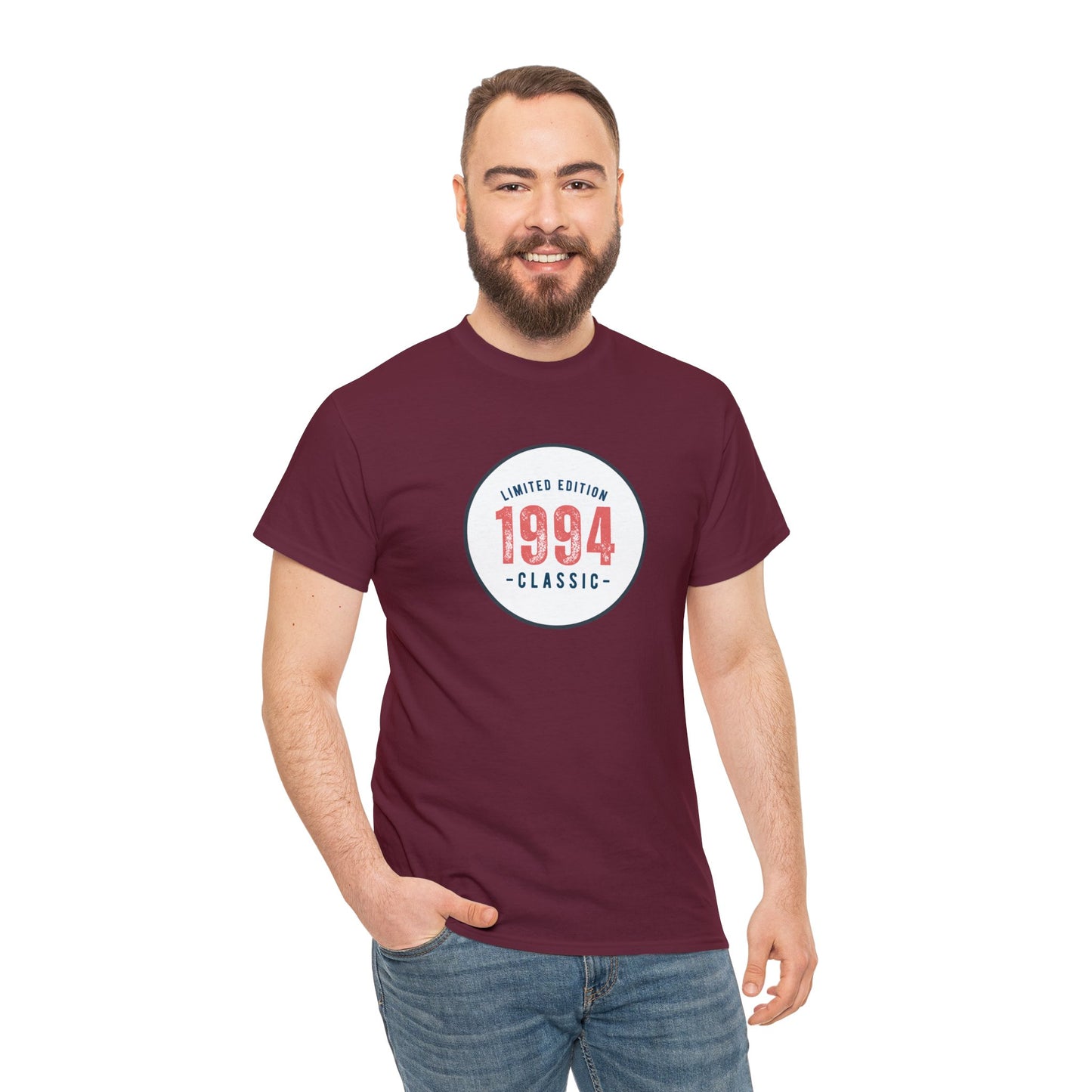 Limited Edition 1994 Classic tshirt, Birthday Gift, Gift for him, Gift for her. UNISEX. Add any year.