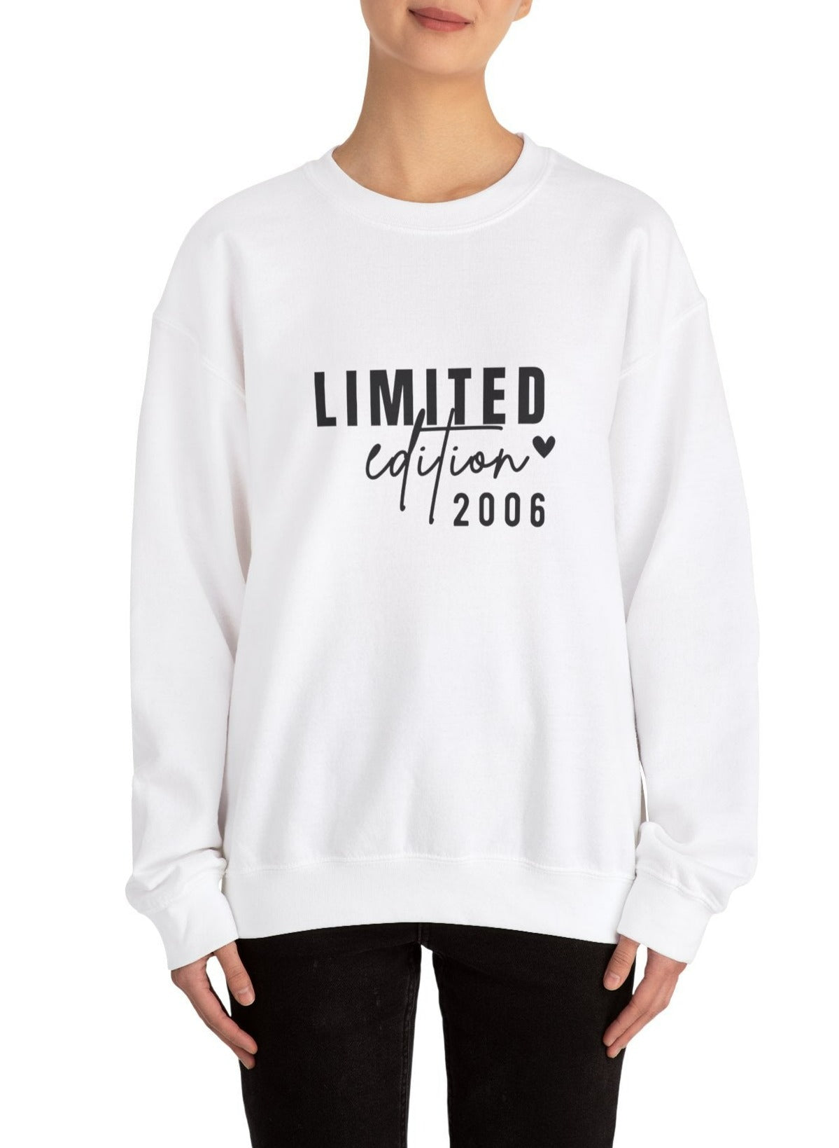 Limited Edition 2006 18th Birthday Sweatshirt, Personalised Sweatshirt | Add any Age |