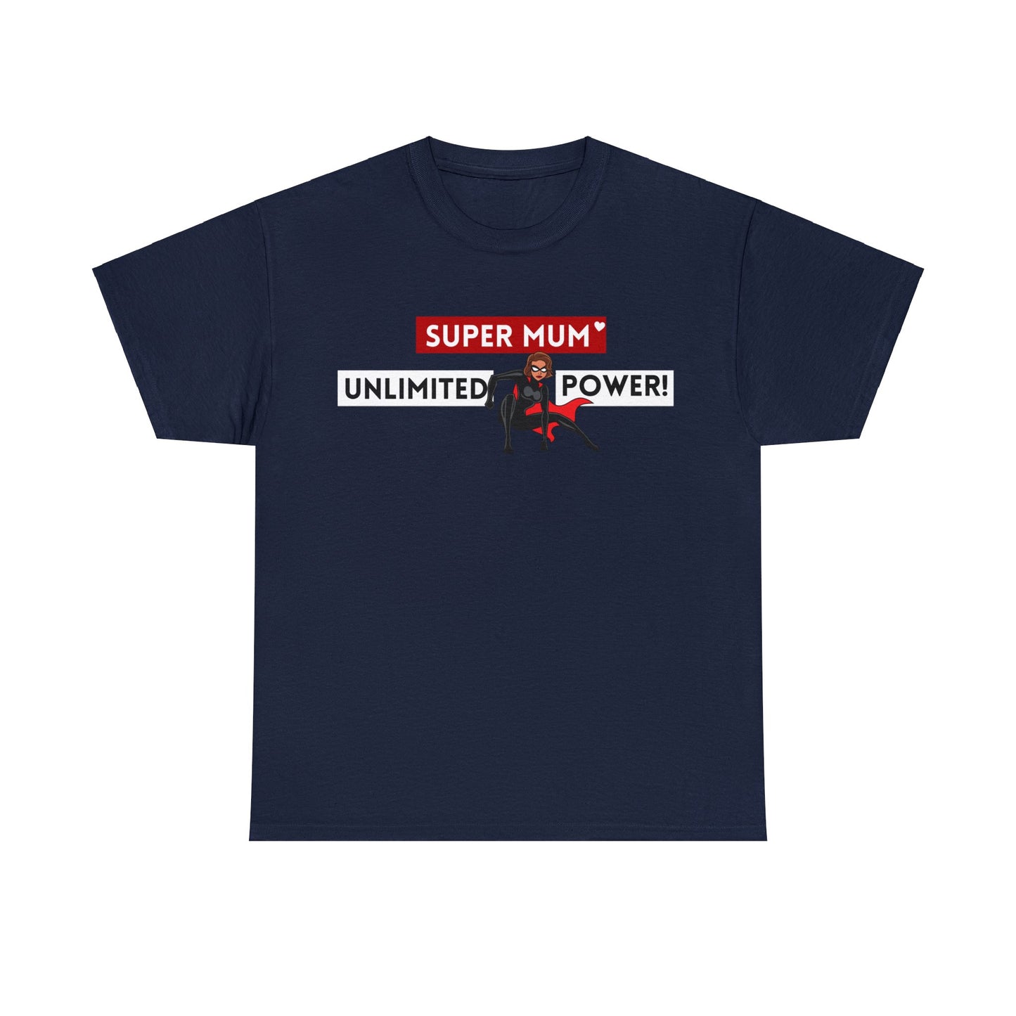 Super Mum: Unlimited Power! T-shirt, the best tshirt for Super Mum, Mother's Day Gifts ♡