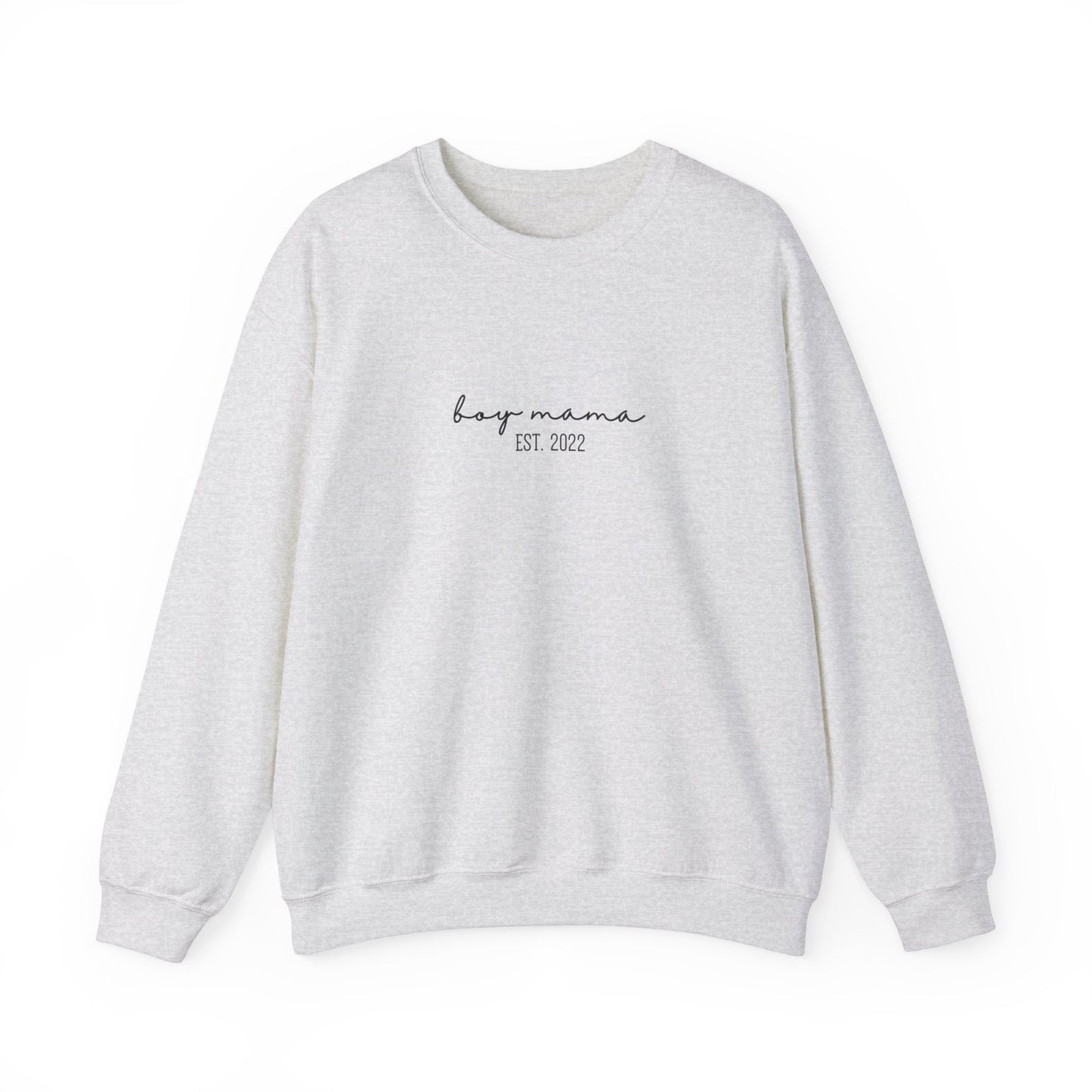 boy mama Est. 2022 Sweatshirt, Stylish Mom Sweatshirt,  Mother's Day Gift, For Her, For Mum.