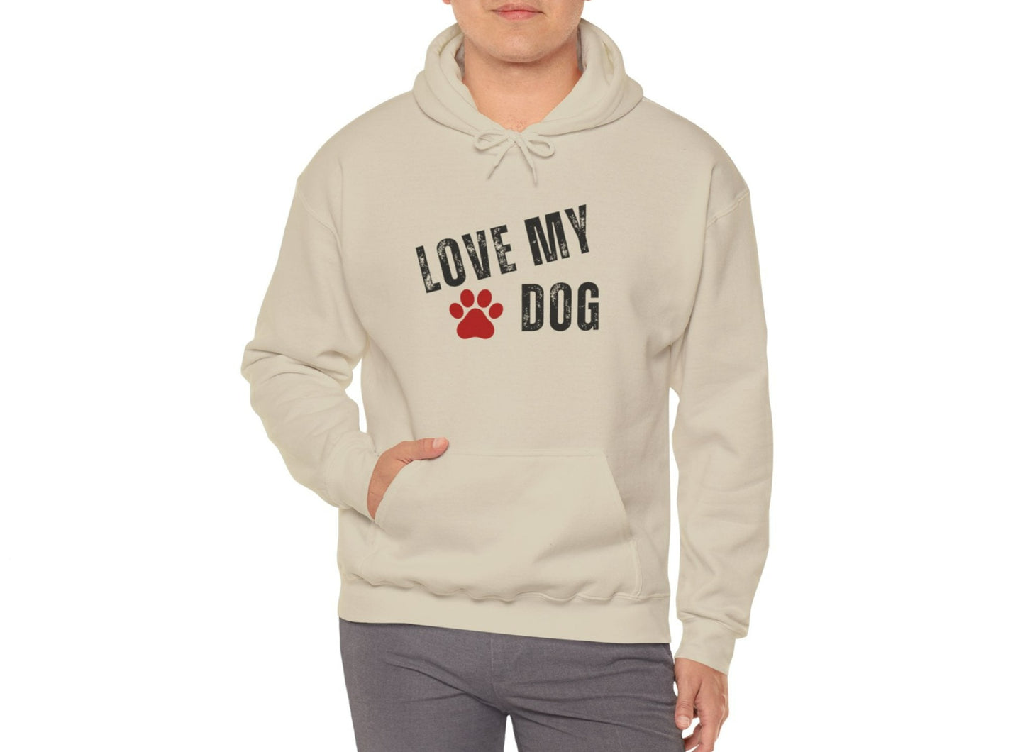 I Love my Dog Hoodie | Pet  lover Jumper |