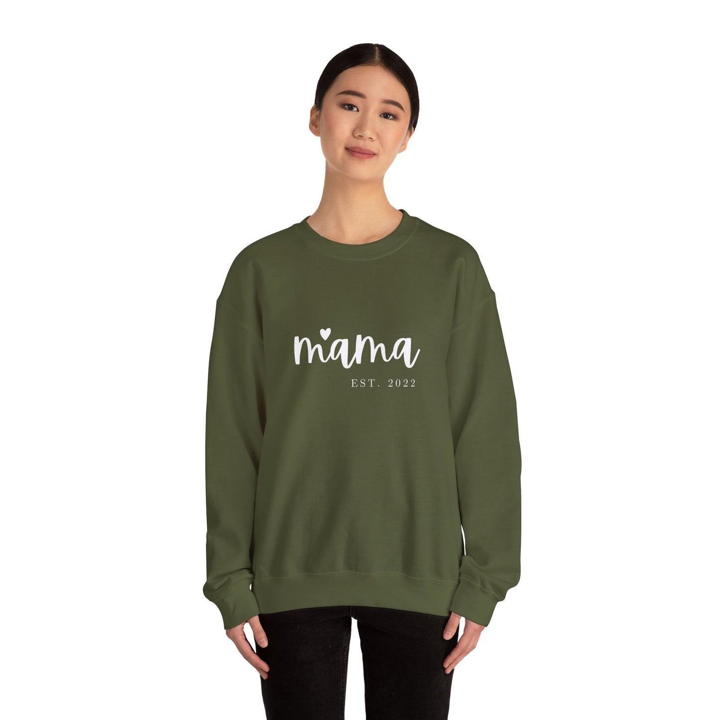 Mama Est. 2022 ♡ sweatshirt, best gift for mom, Mother's Day Gift, gifts for mom