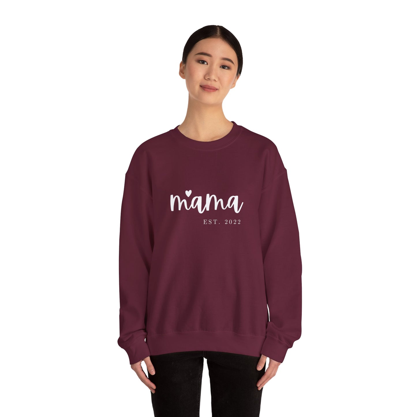 Mama Est. 2022 ♡ sweatshirt, best gift for mom, Mother's Day Gift, gifts for mom