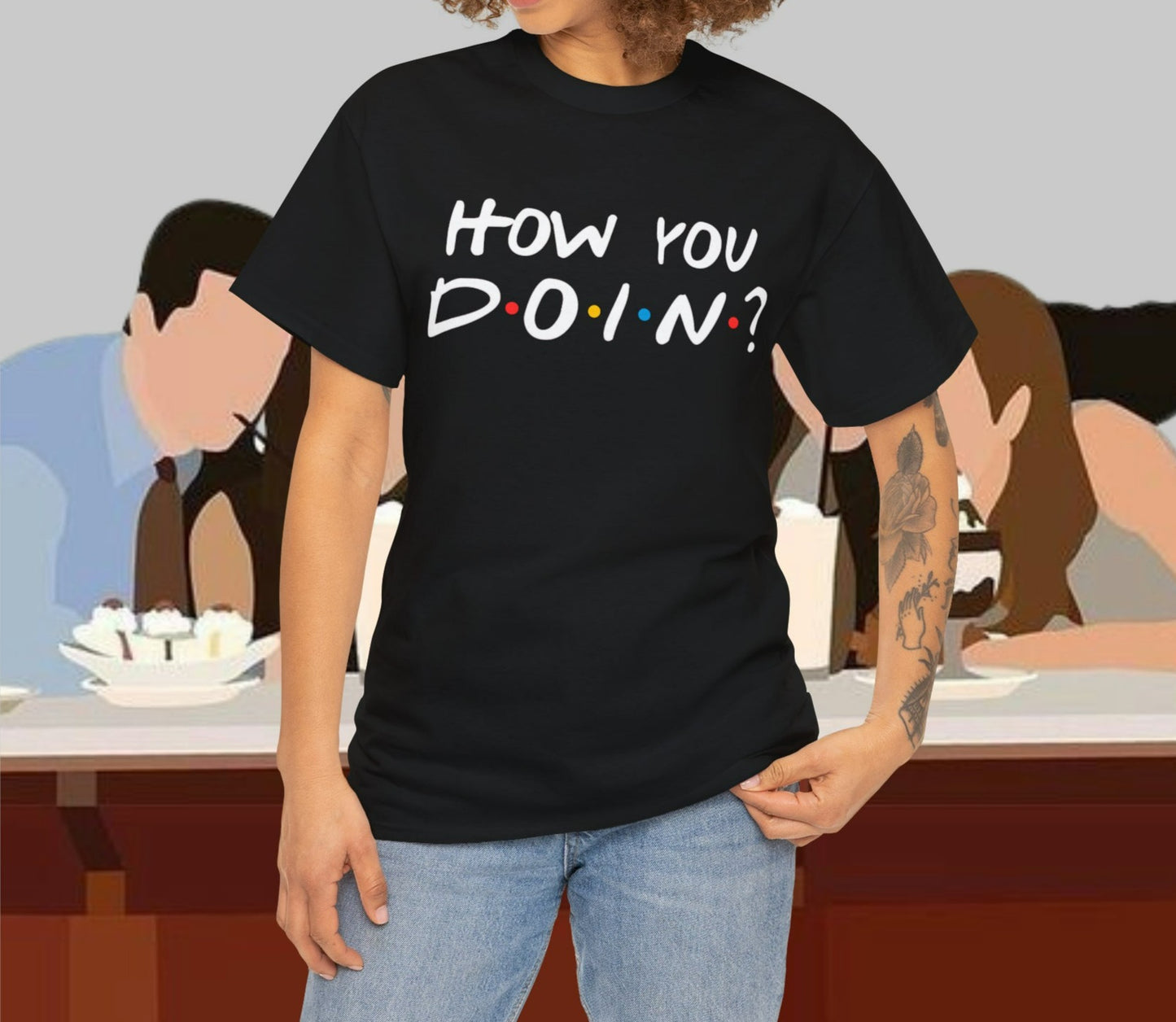 How you doin? T-shirt | 90s Tshirt | Friends T-shirt | Joey Tshirt