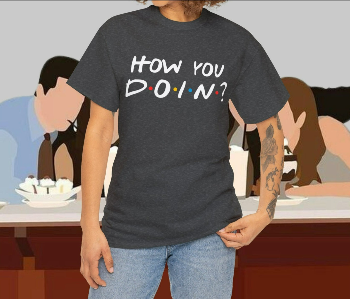 How you doin? T-shirt | 90s Tshirt | Friends T-shirt | Joey Tshirt