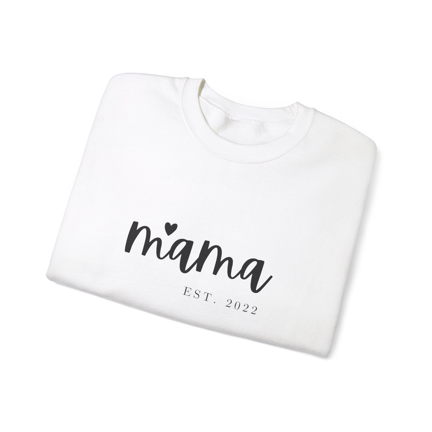 Mama Est. 2022 ♡ sweatshirt, best gift for mom, Mother's Day Gift, gifts for mom