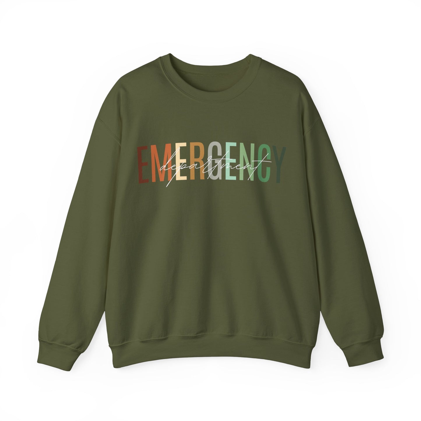 Emergency Department Sweatshirt, Hospital Sweatshirt, ER Nurse Sweatshirt, ER Doctor Sweatshirt ER Gift